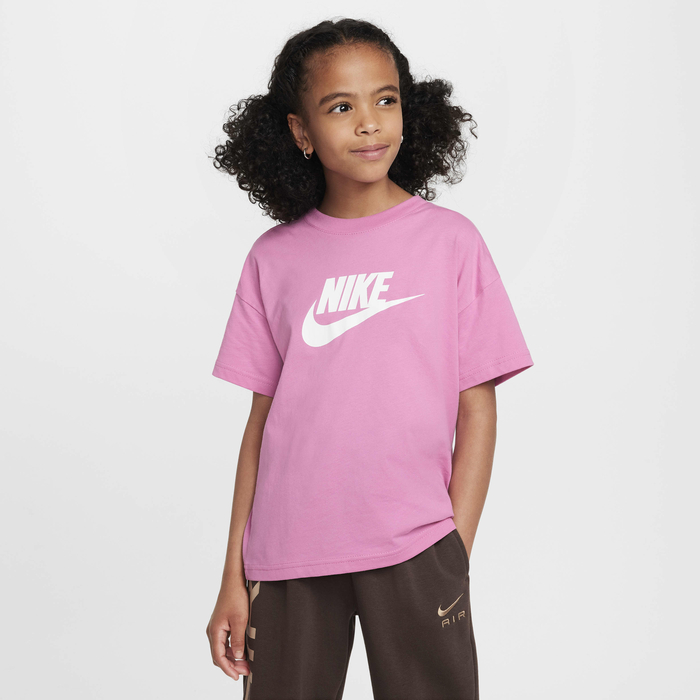 Buy Nike Sportswear Older Kids' (Girls') T-Shirt Magic Flamingo