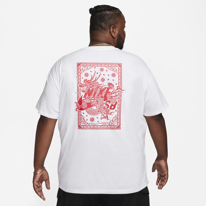 Buy Nike SB Skate T-Shirt White/University Red Nike Saudi Official