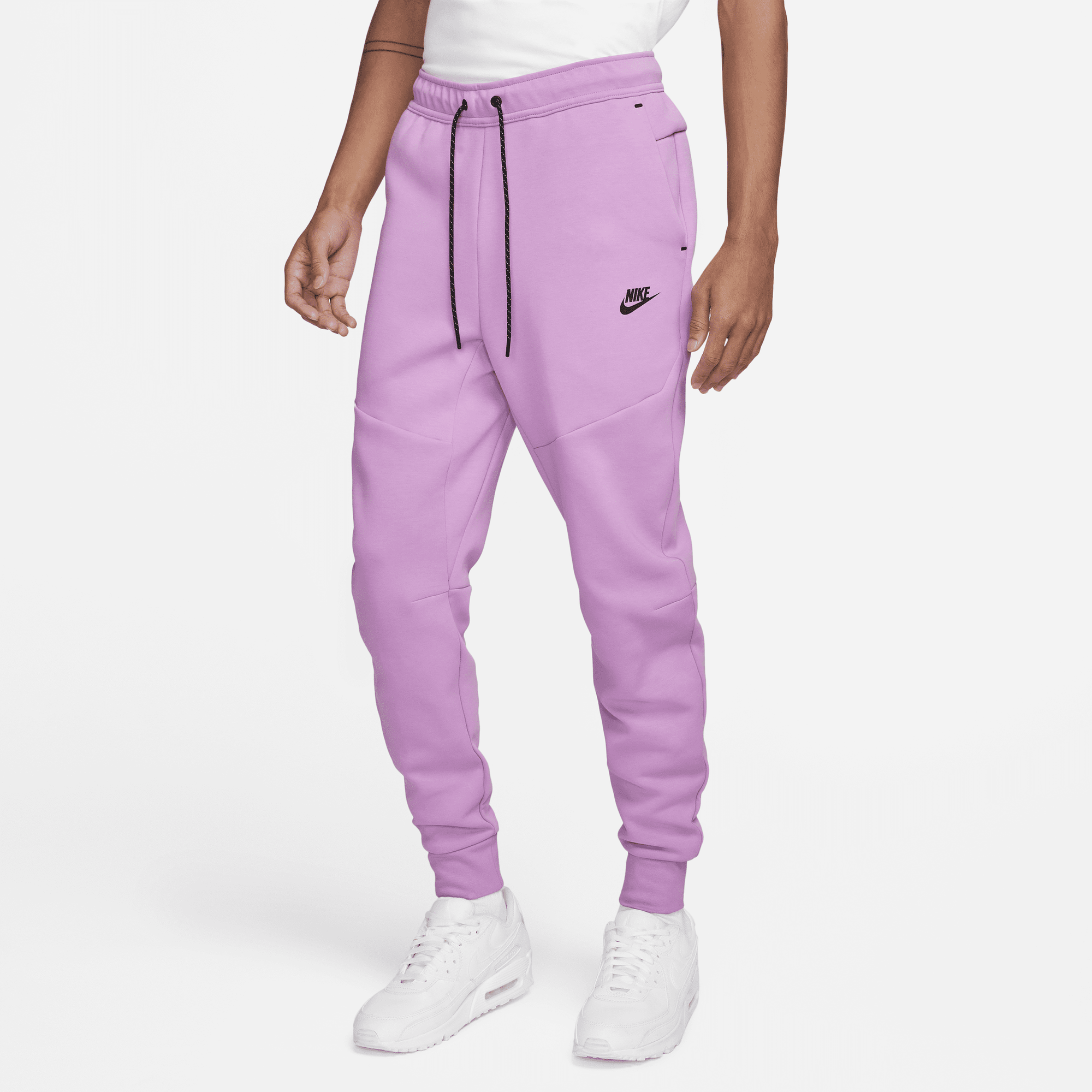 Nike tech shop fleece joggers pink