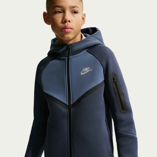 Jackets & Gilets-Nike, Nike Sportswear Tech Fleece, Older Kids' Full-Zip Hoodie