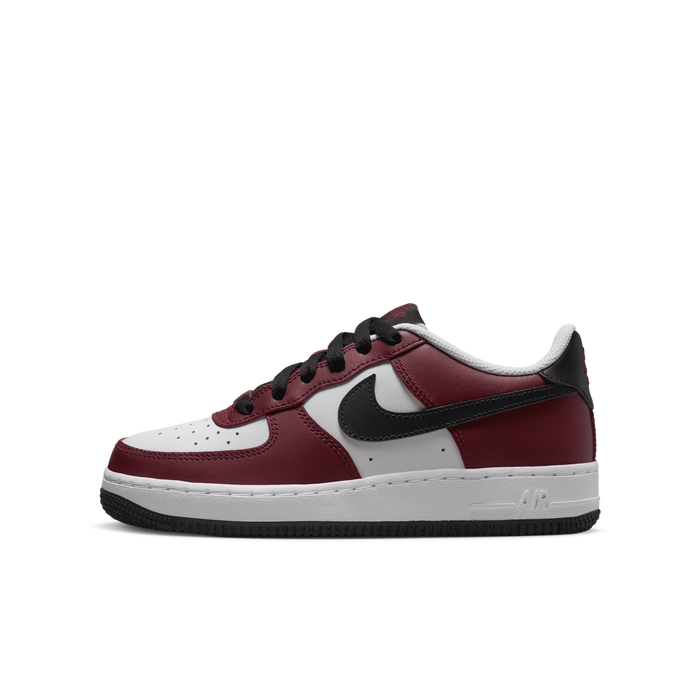 Maroon nike air force top 1 low