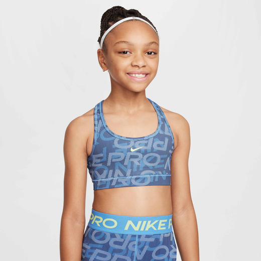 Medium Support-Nike, Nike Pro, Older Kids' (Girls') Reversible Sports Bra