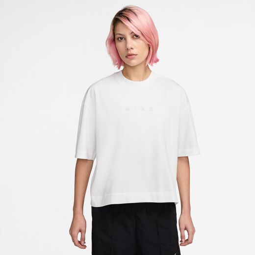 New In Women's Short Sleeves Shirts-Nike, Nike Sportswear, Women's Boxy Short-Sleeve T-Shirt