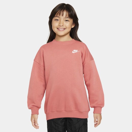 Style Your Air - T-Shirts & Tops-Nike, Nike Sportswear Club Fleece, Older Kids' Oversized Sweatshirt