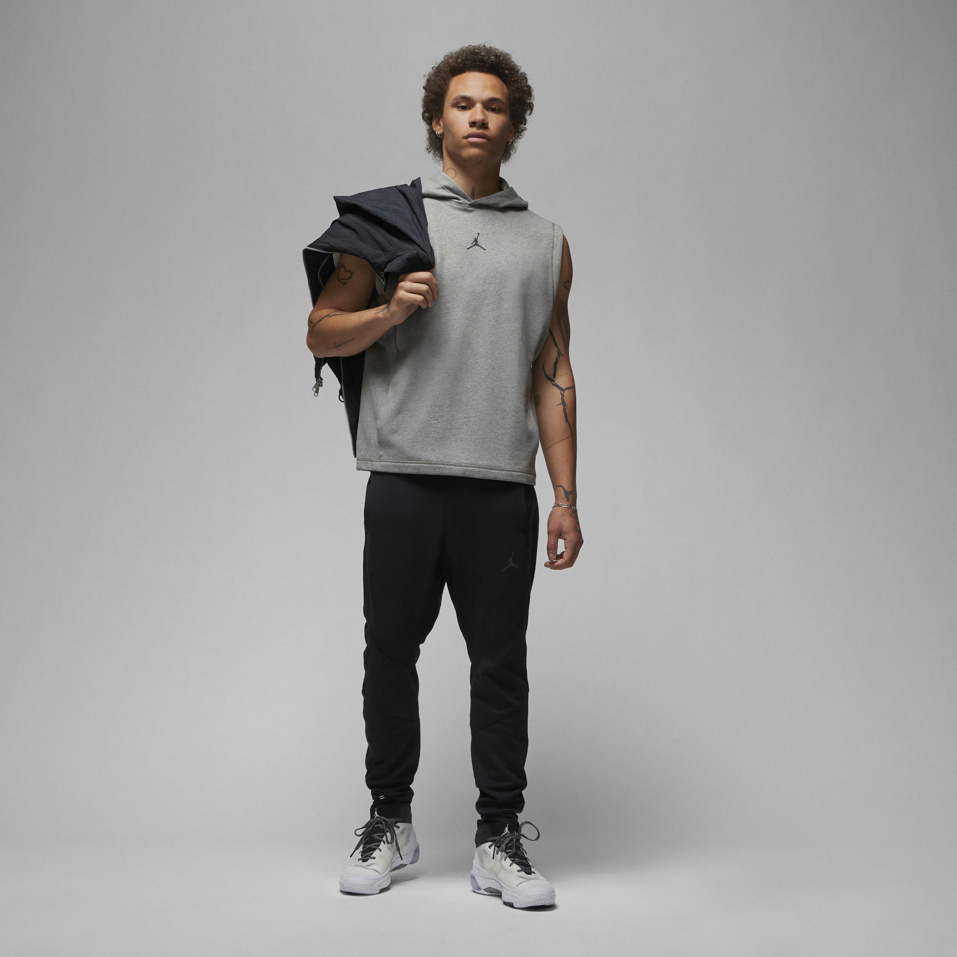 Nike dri fit hoodie sleeveless cheap