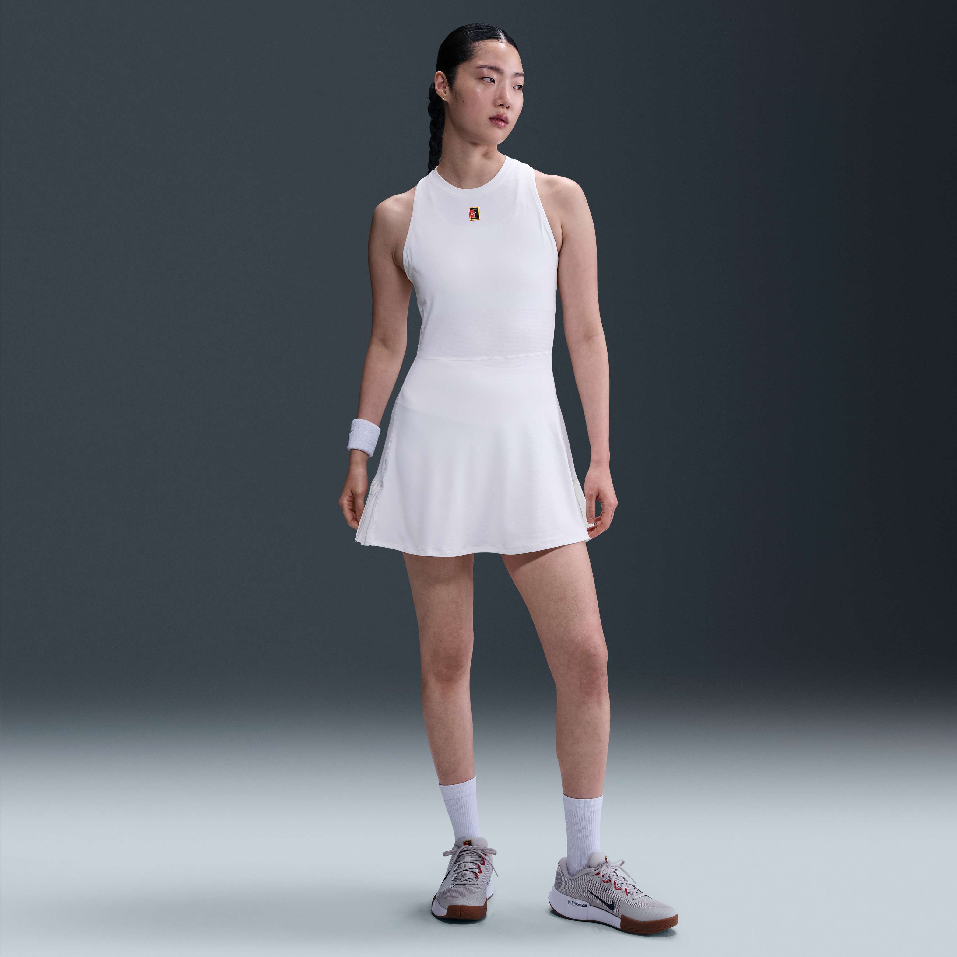 ★新品★　NIKE　NikeCourt Dri-FIT Slam Dress Nike Court Slam Dress - White | Midwest Racquet Sports