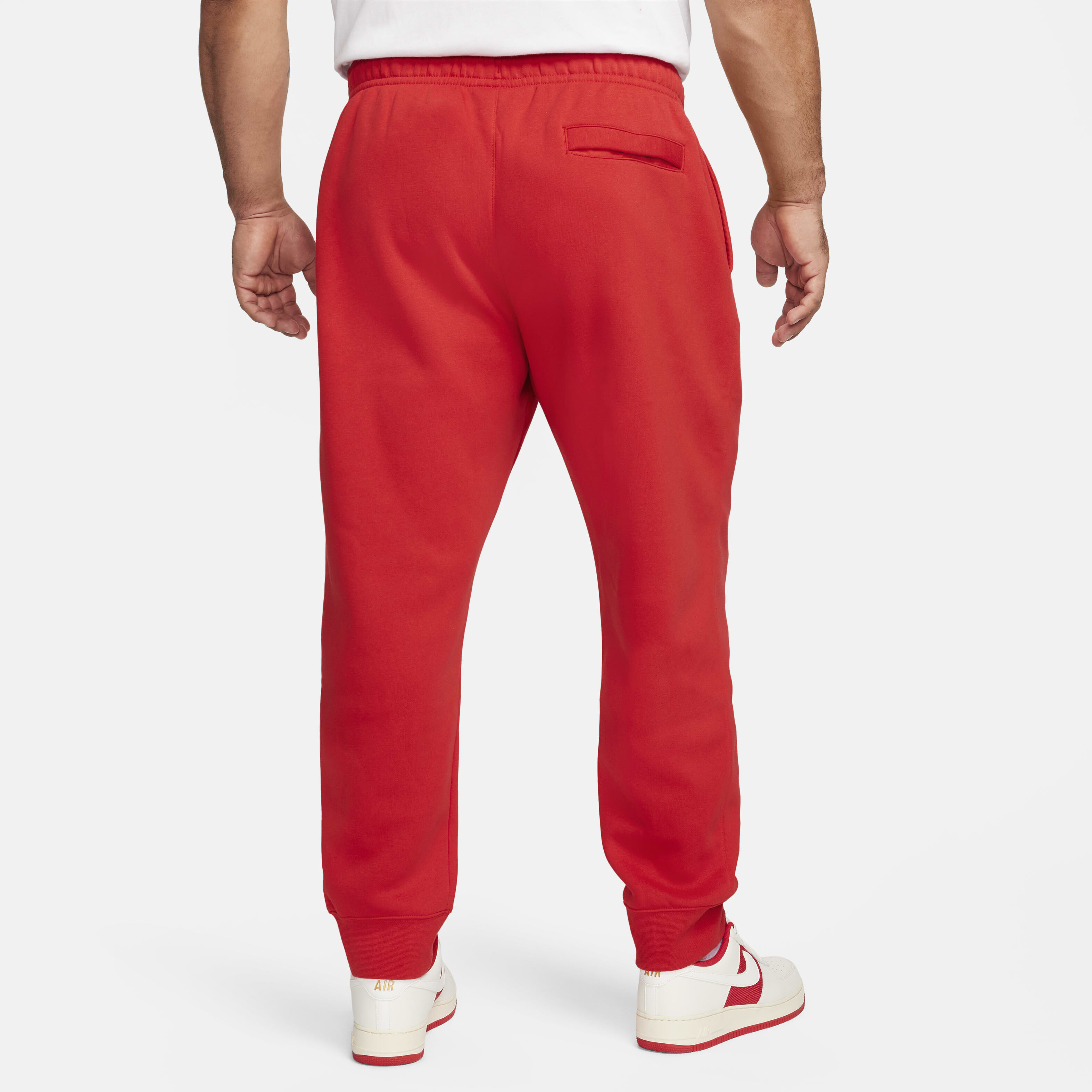 Buy Nike Sportswear Club Fleece Joggers University Red University Red White Nike Saudi Official
