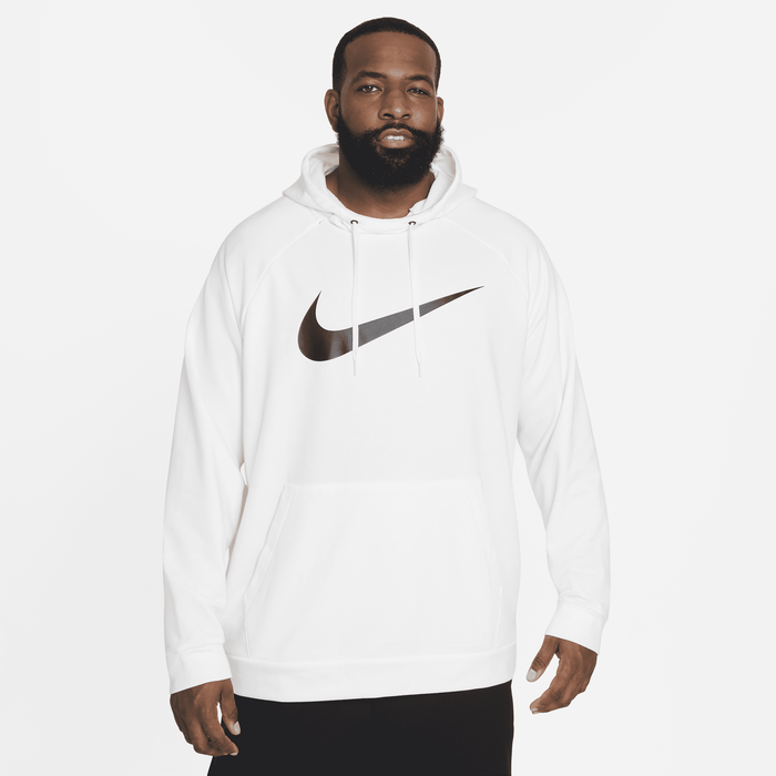 White nike hot sale dri fit hoodie