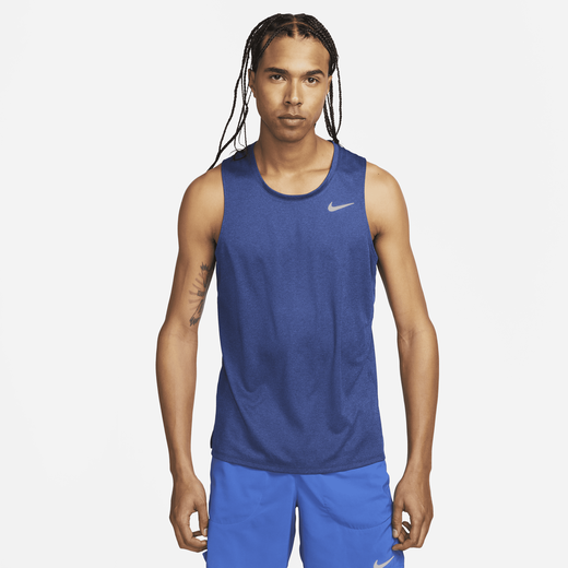 Shop Miler Men s Dri FIT Running Tank Top Nike KSA