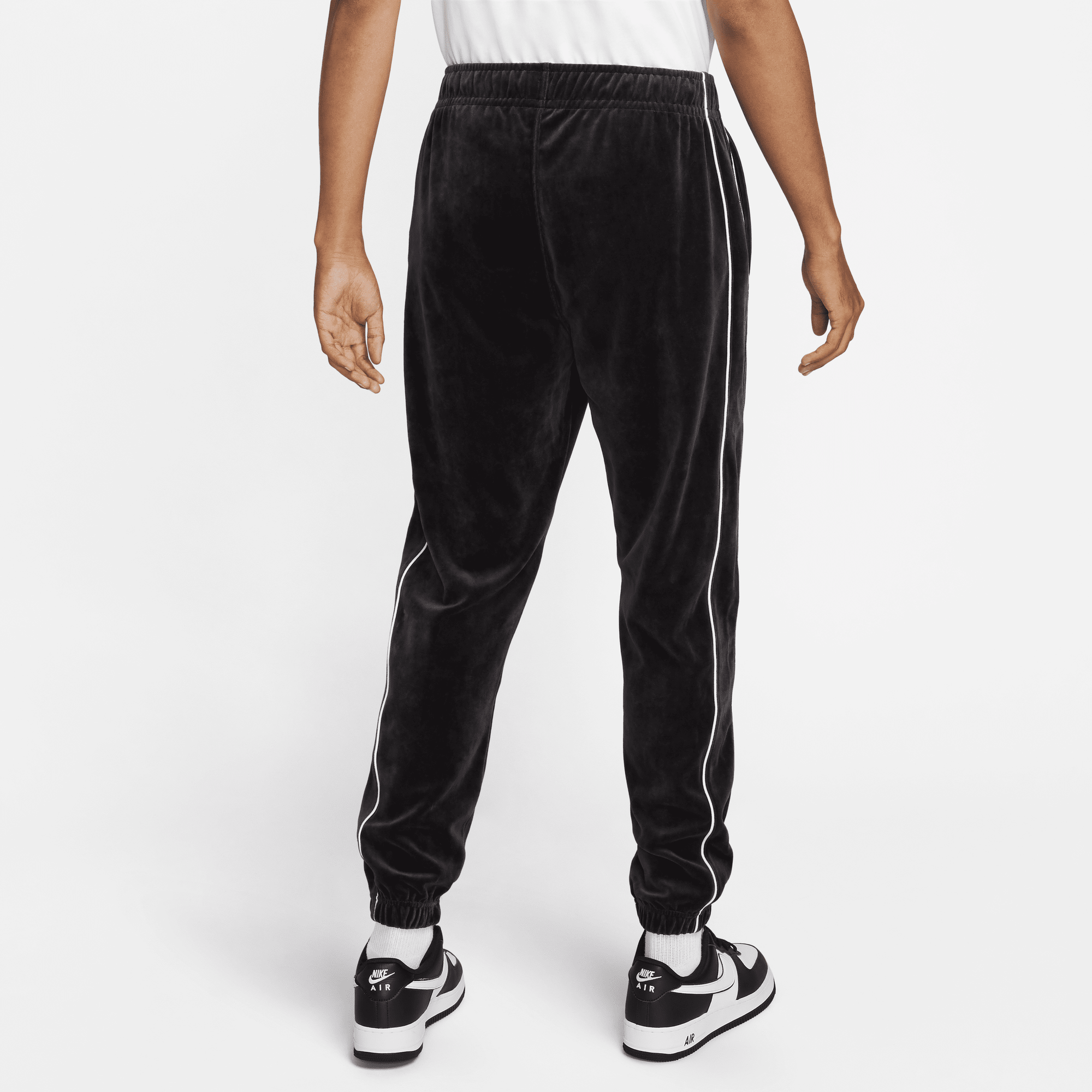 Nike velvet sweatpants clearance