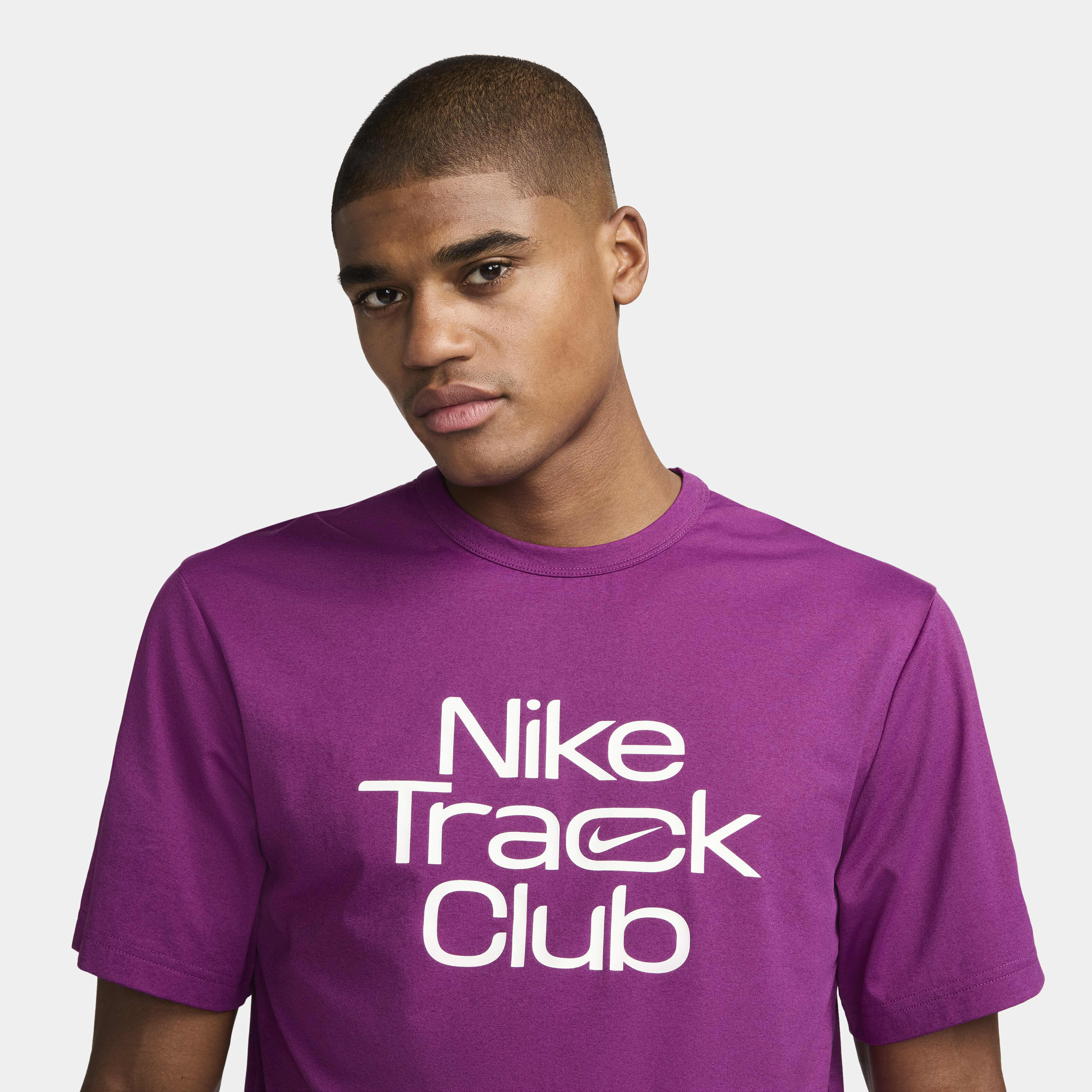 Buy Nike Track Club Men s Dri FIT Short Sleeve Running Top Nike Saudi Official