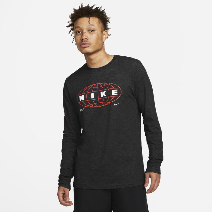 Buy Nike Dri-FIT Men's Training Long-Sleeve T-Shirt Black