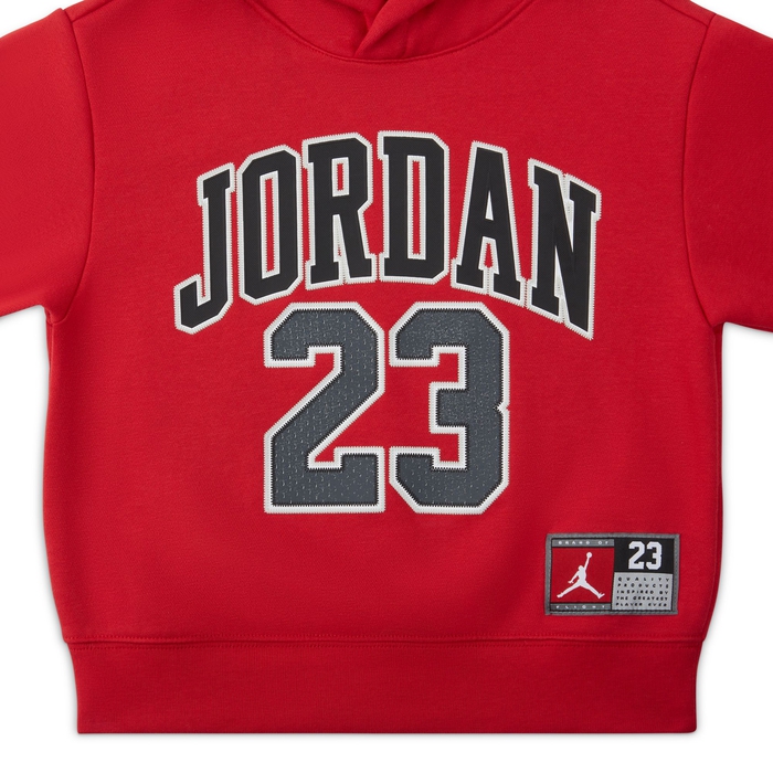 Jordan Fleece Pullover Hoodie image number 2 Jordan Fleece Pullover Hoodie image number 2