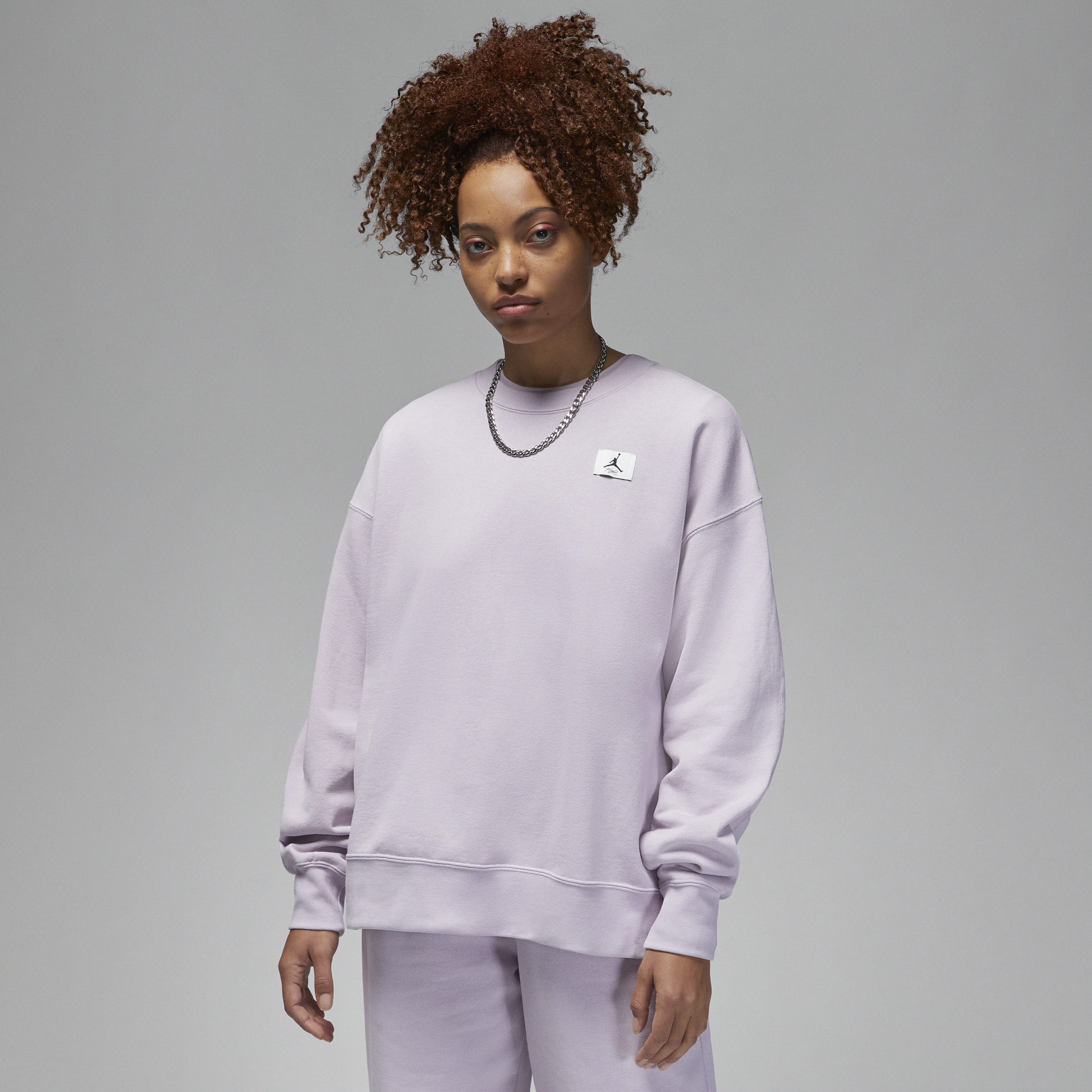 Shop Jordan Flight Women s Fleece Crew Nike KSA