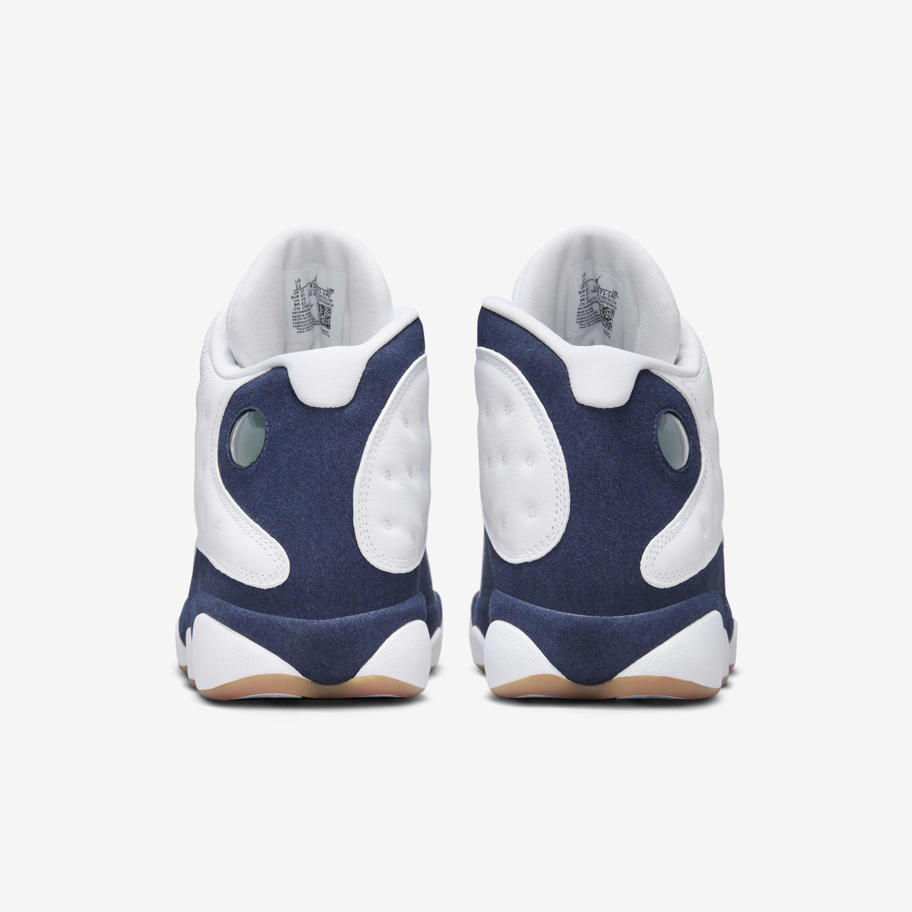 Air Jordan 13 Retro 'White and Midnight Navy' image number 5