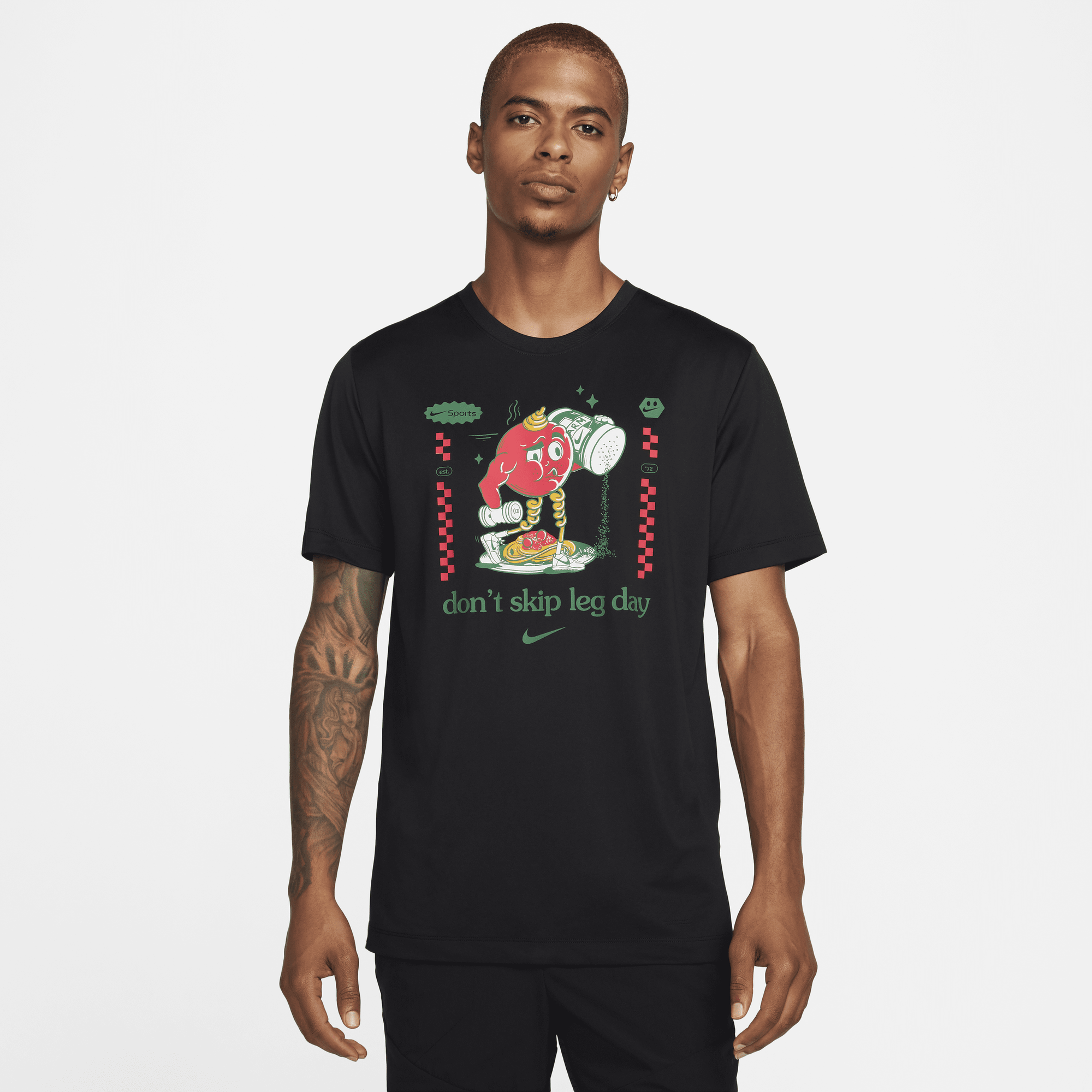 Leg day top nike shirt