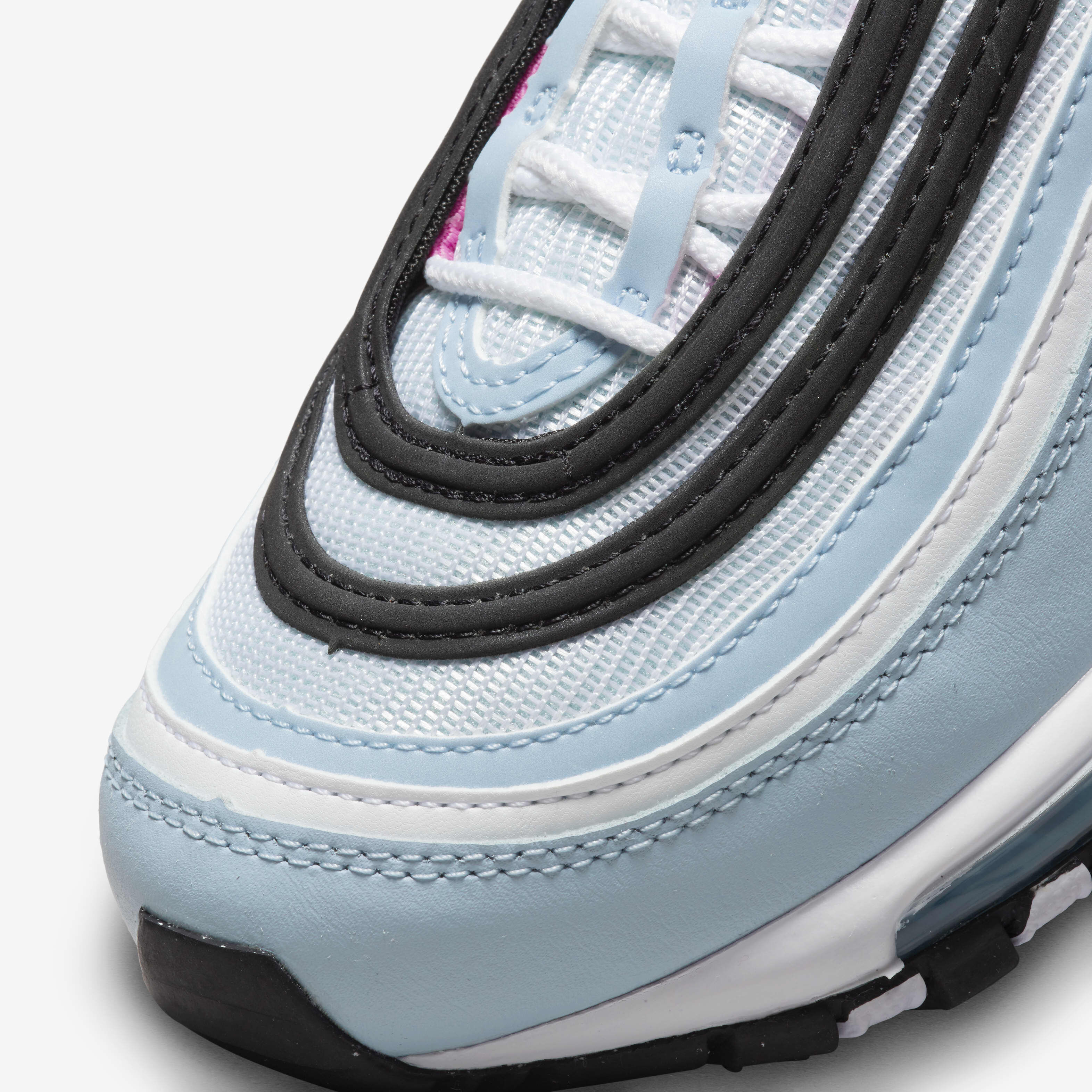 Buy Nike Air Max 97 Older Kids' Shoes - Blue Whisper/White