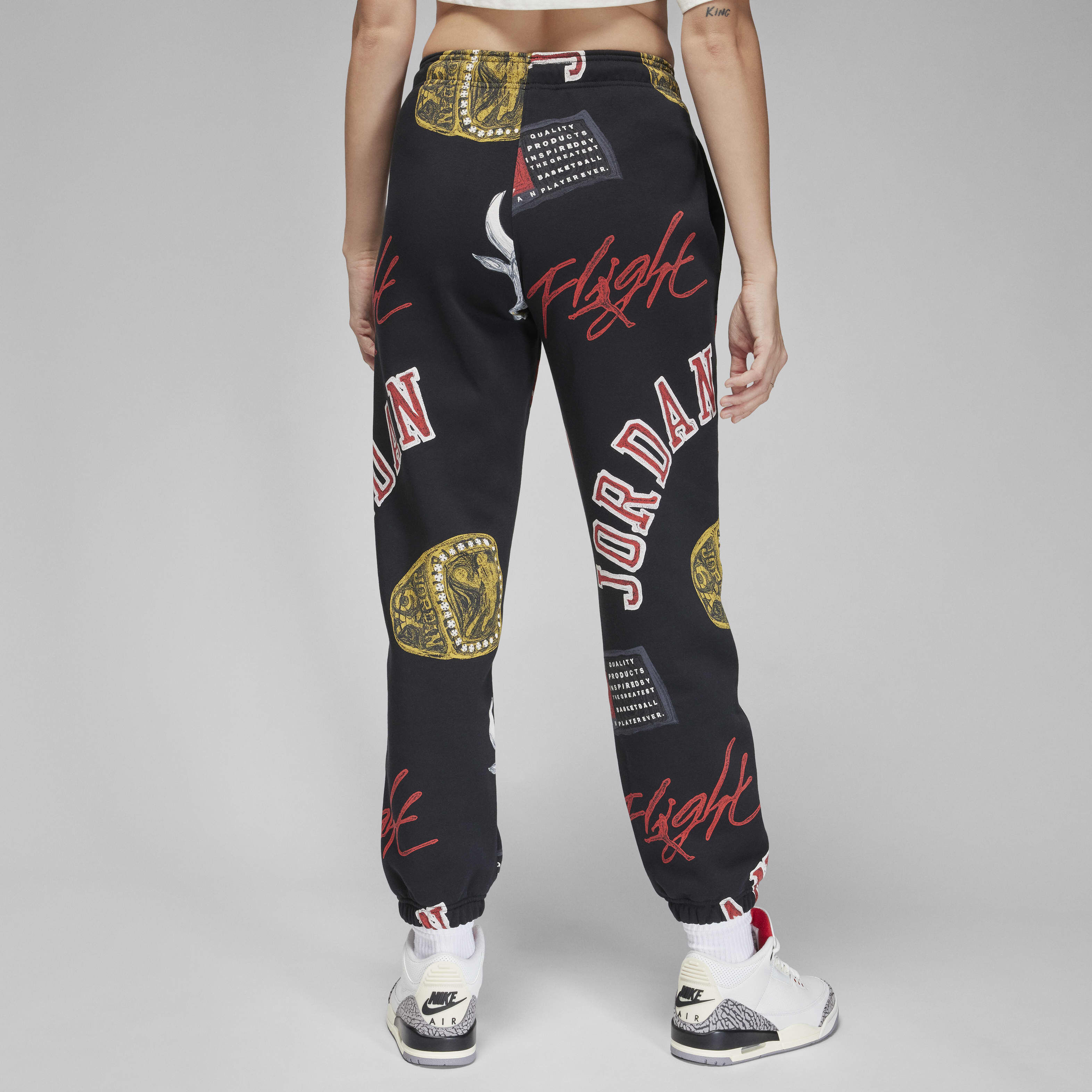 Buy Jordan Brooklyn Fleece Women's Fleece Trousers - Black