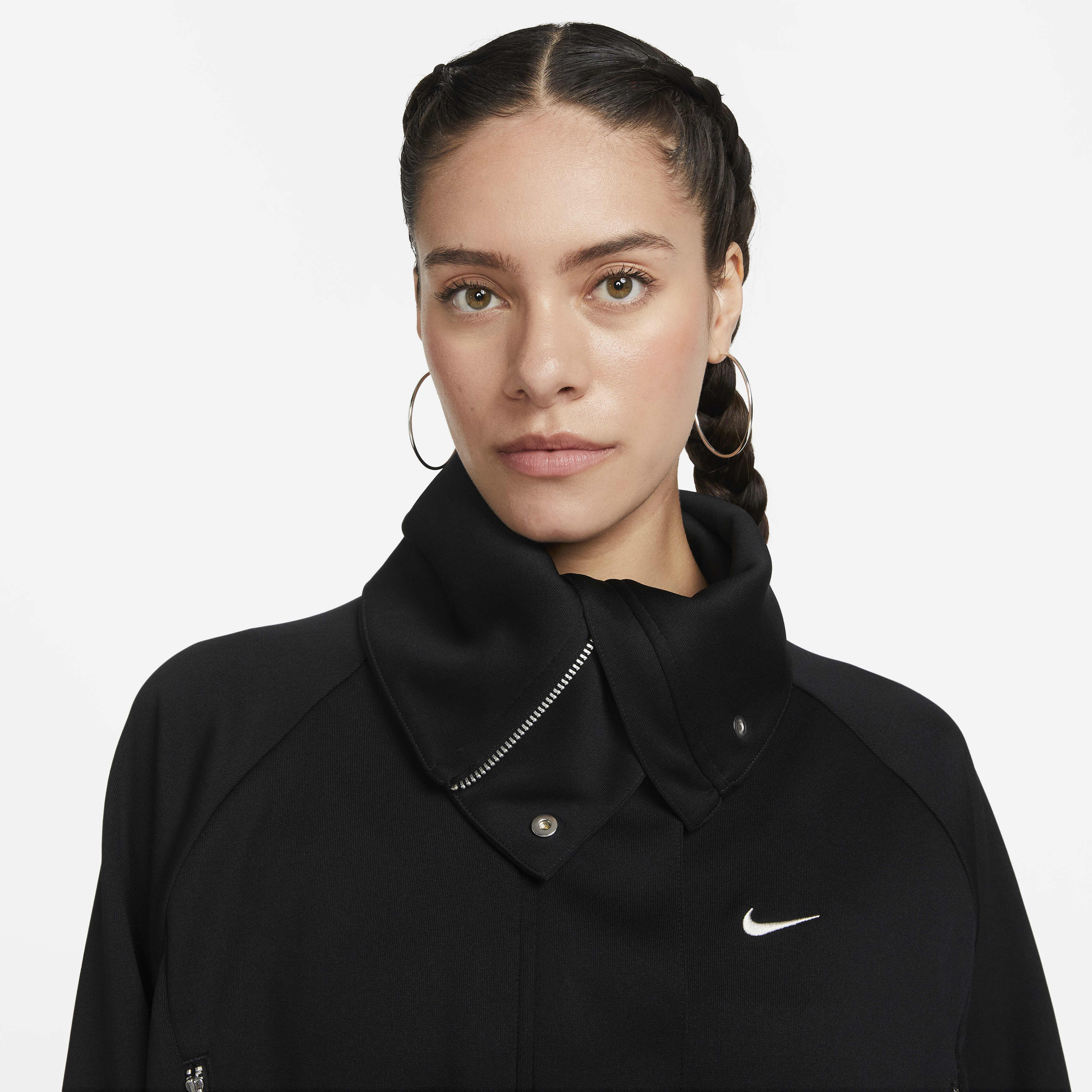 Women's nike sportswear archive cropped track jacket top