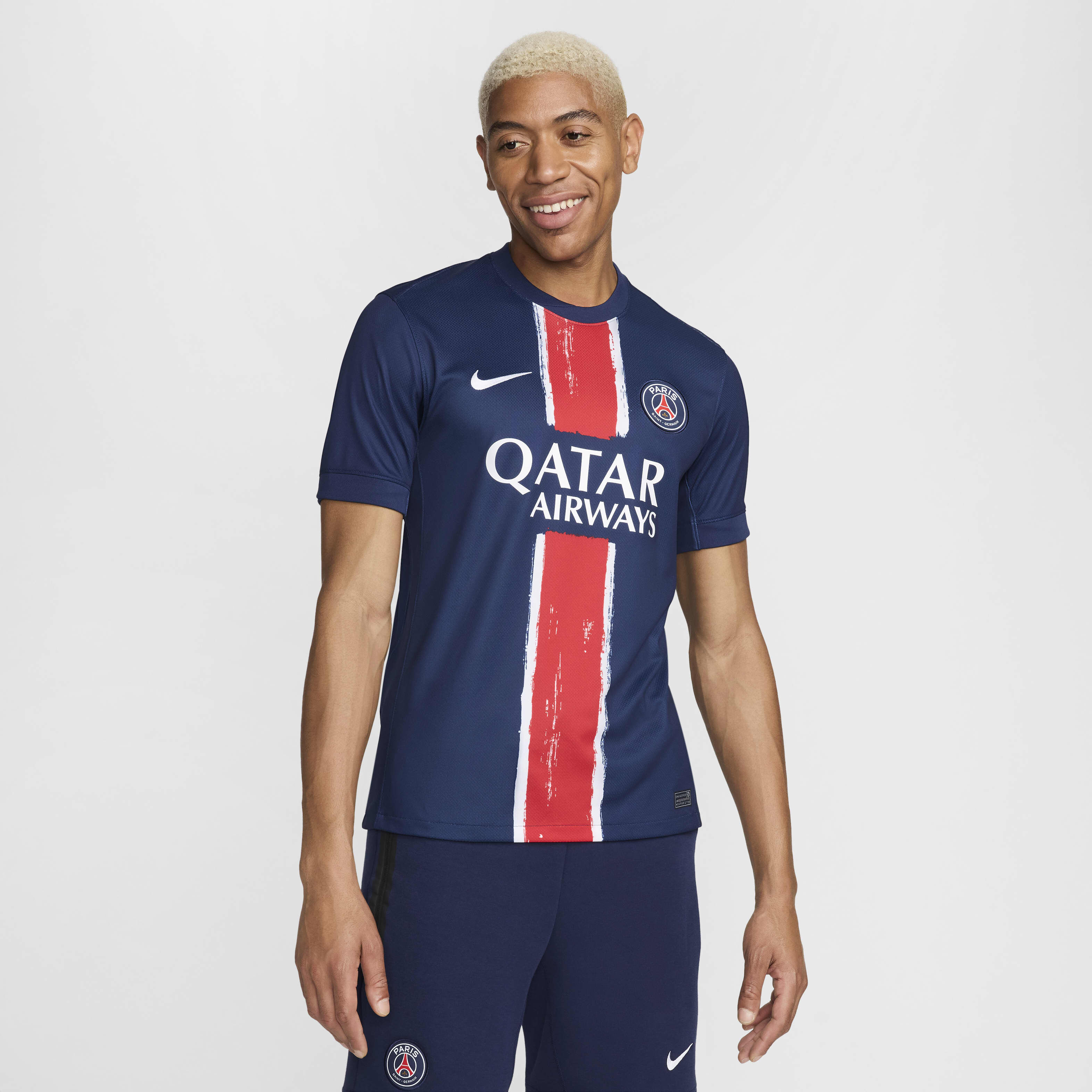 Buy Paris Saint-Germain 2024/25 Stadium Home Men's Nike Dri-FIT Football  Replica Shirt - Midnight Navy/Midnight Navy/White | Nike Saudi Official