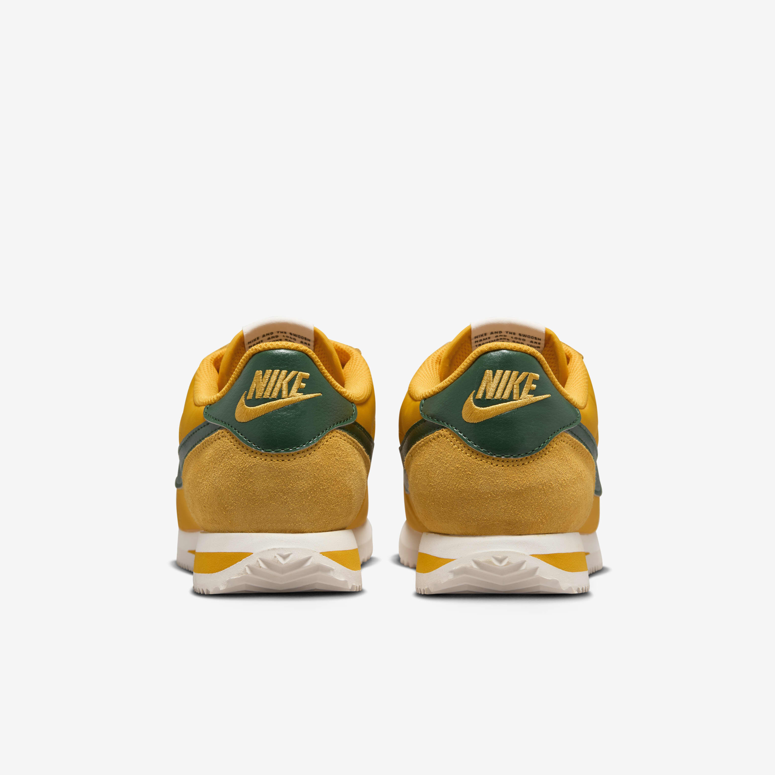 Buy Nike Cortez Textile Shoes - Yellow Ochre/Safety Orange