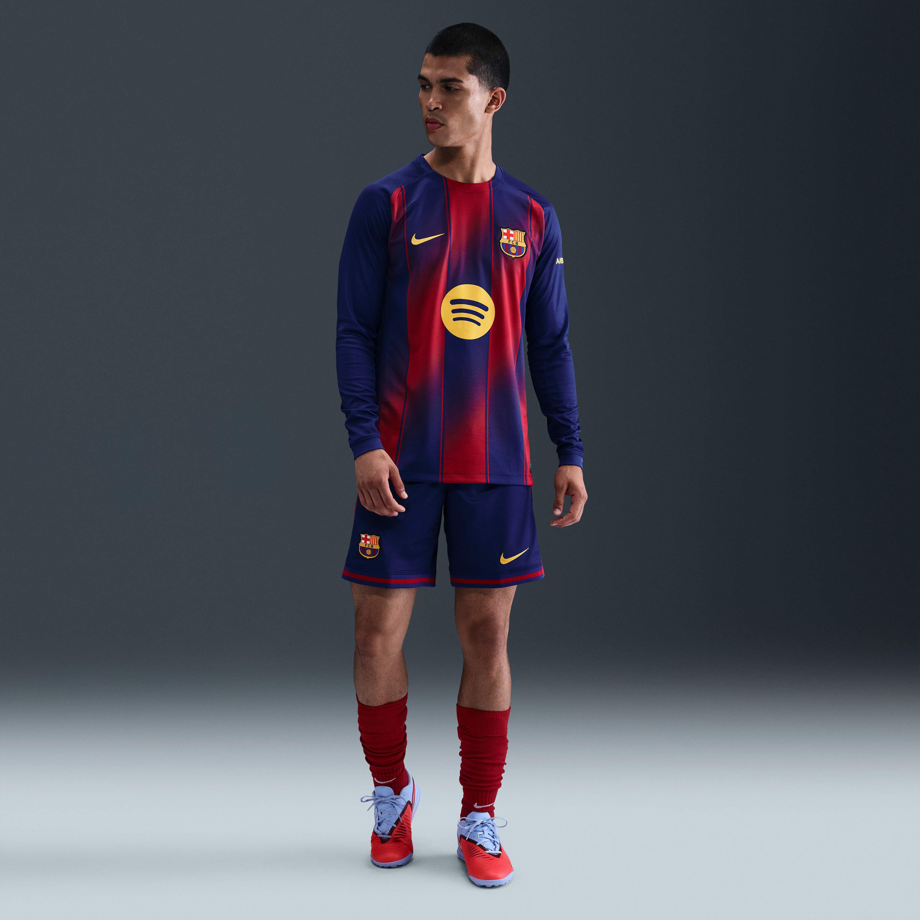 Buy F.C. Barcelona 2025/26 Stadium Home Men's Nike Dri-FIT