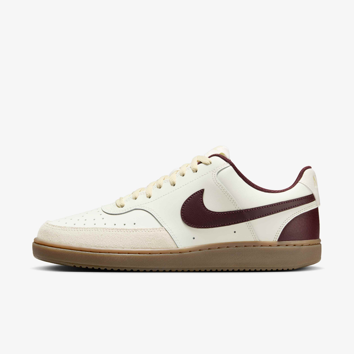 Buy Nike Court Vision Low Men's Shoes Sail/Light Khaki/Gum Dark