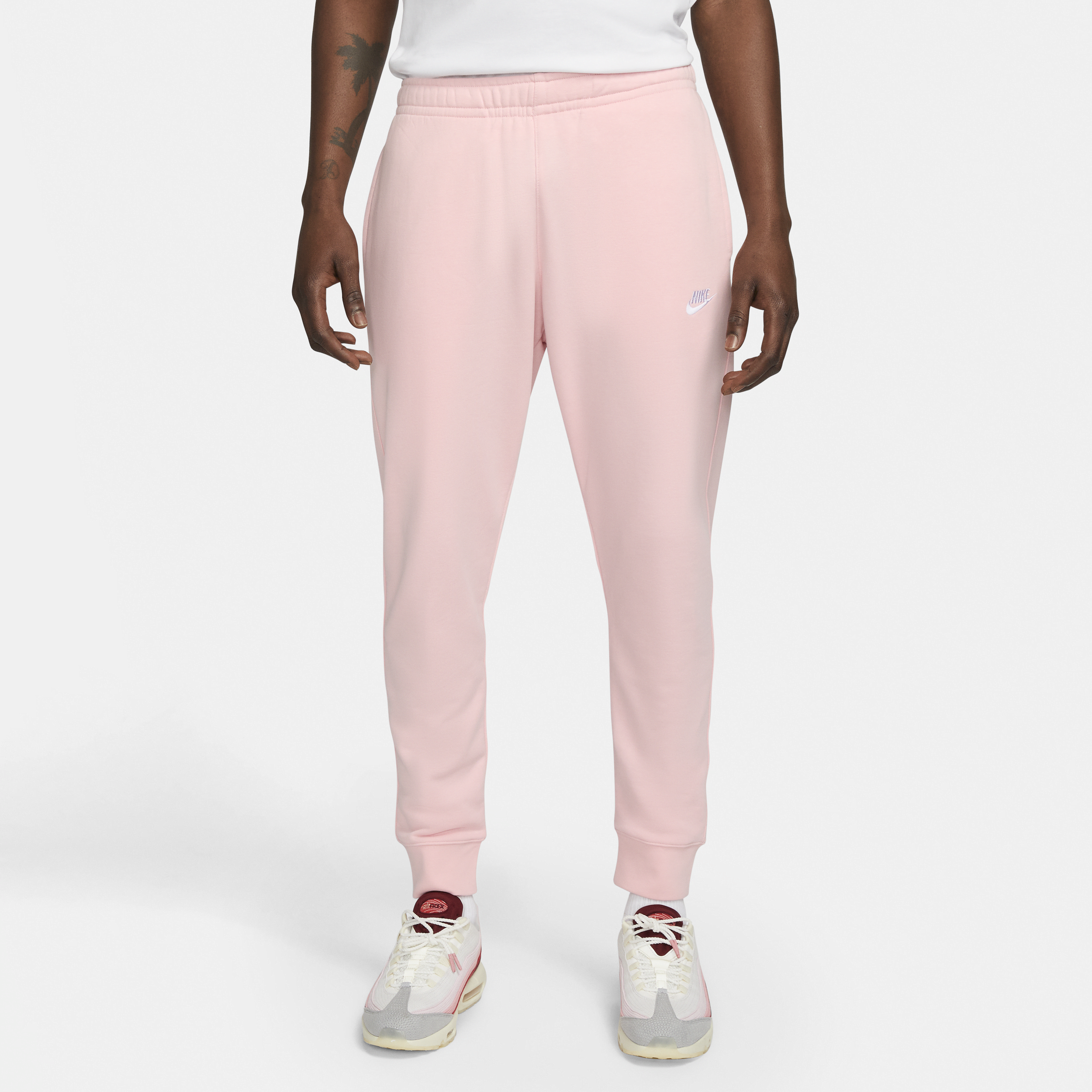 Nike mens pink outlet sweatpants