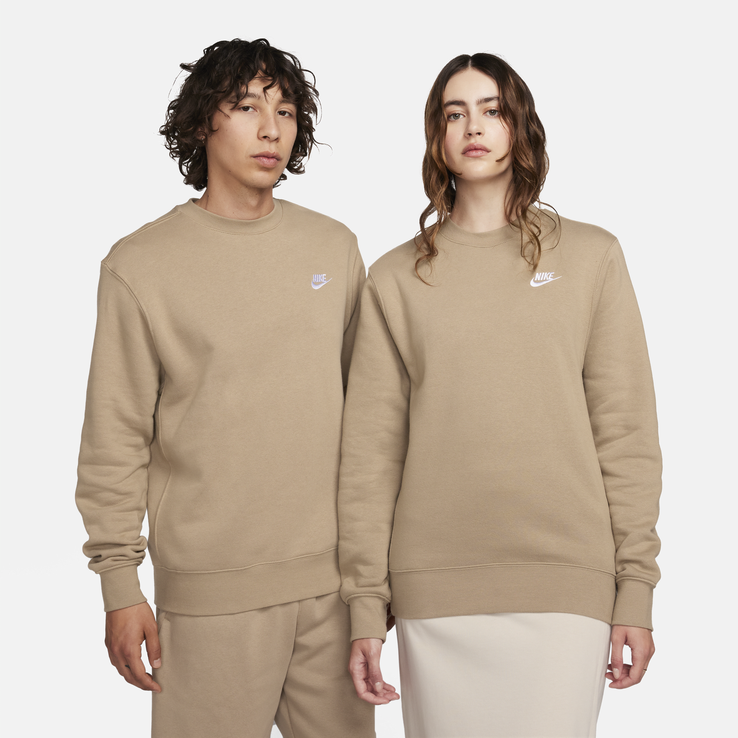Women's nike sportswear cheap club crewneck fleece sweatshir