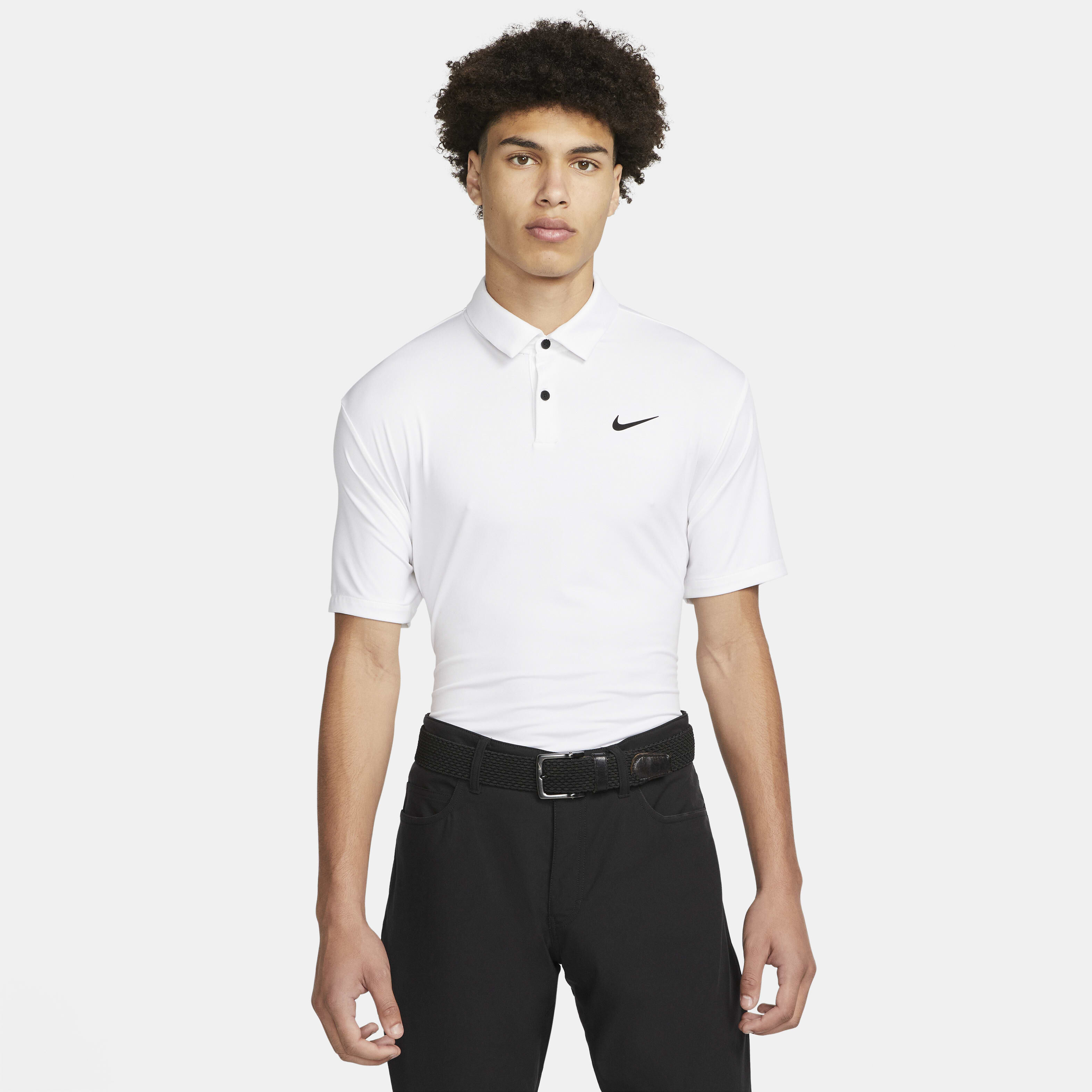 Buy Nike Dri FIT Tour Men s Solid Golf Polo Nike Saudi Official