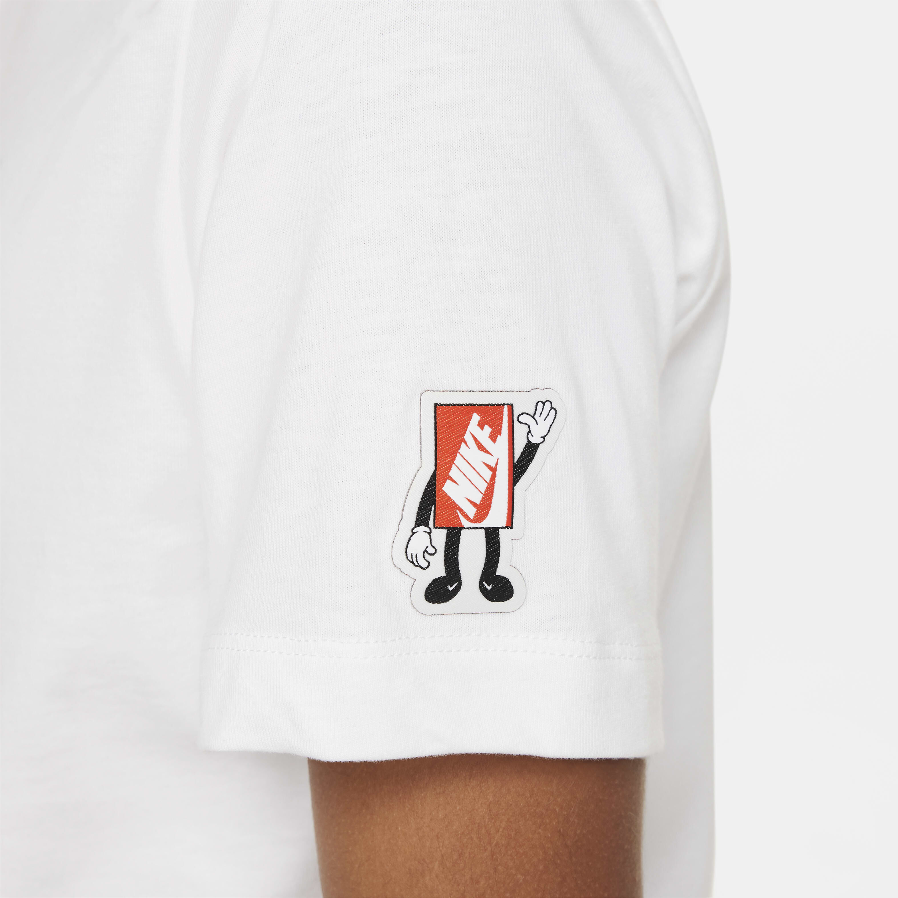 Nike sportswear hype t shirt white top
