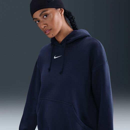 Women's Hoodies-Nike, Nike Sportswear Phoenix Fleece, Women's Oversized Pullover Hoodie