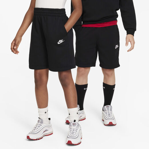 Clothing-Nike, Nike Sportswear Club Fleece, Older Kids' French Terry Shorts