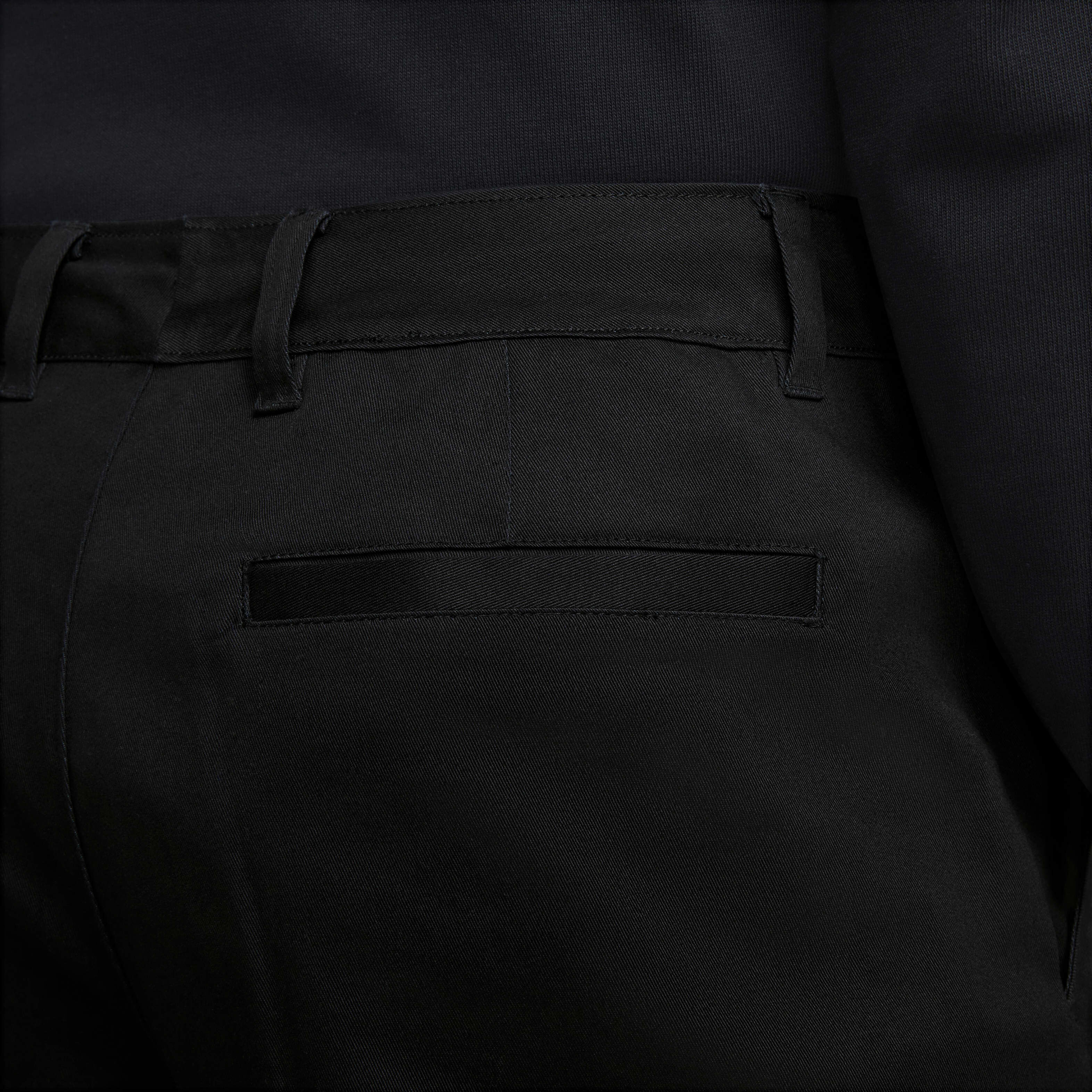 Buy Nike Life Men's El Chino Trousers - Black/White | Nike