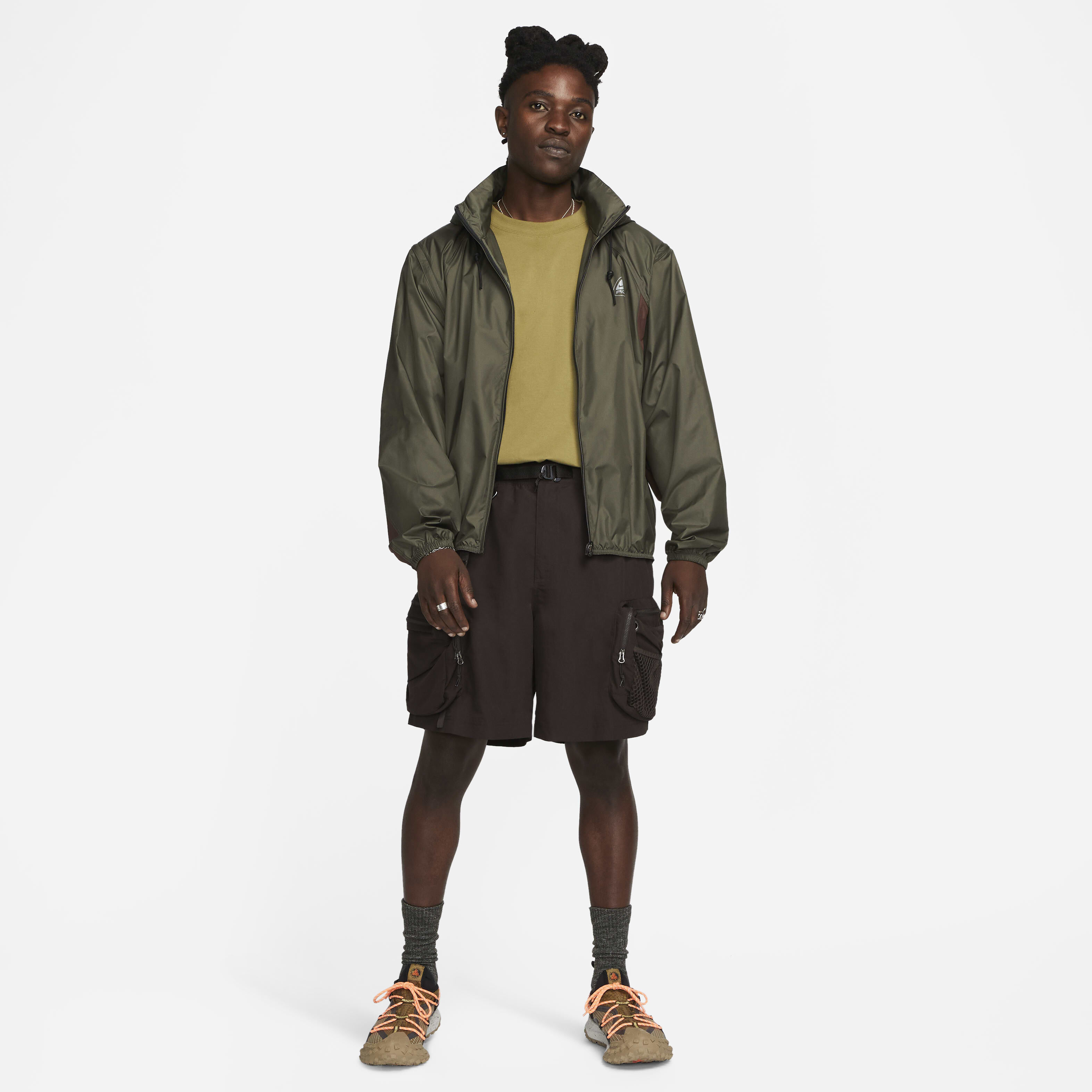Buy Nike ACG 'Oregon Series' Reissue Men's Micro Shell Jacket - Cargo  Khaki/Earth/Black/Wolf Grey | Nike Saudi Official