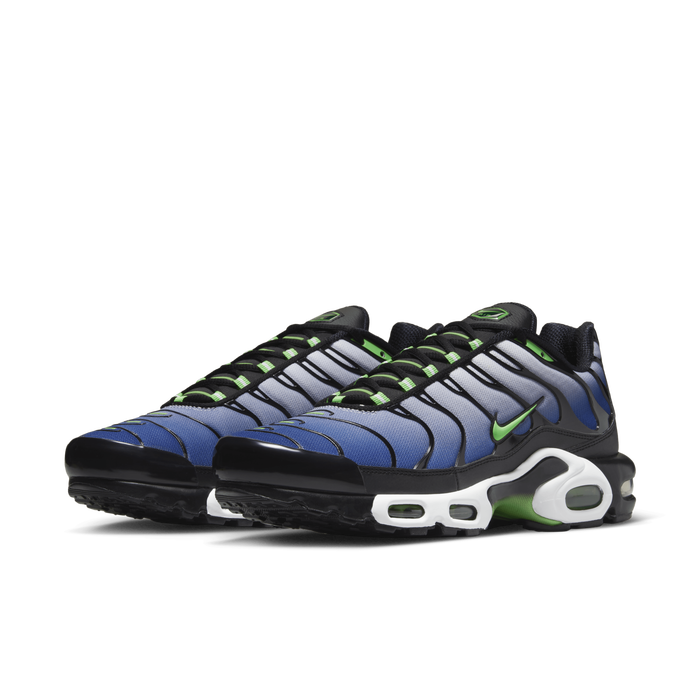 Air max plus green top and blue