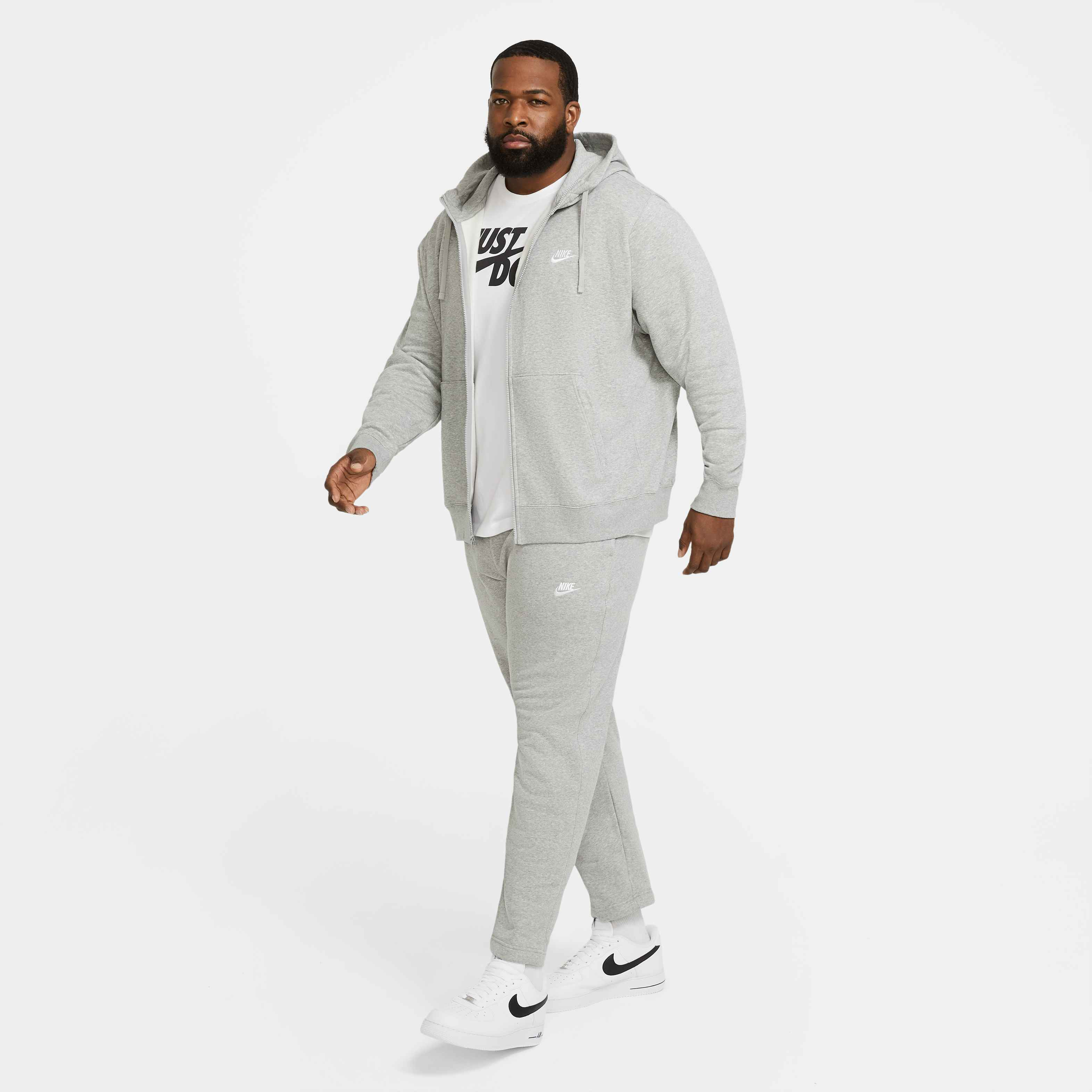 Buy Nike Sportswear Club Fleece Men's Full-Zip Hoodie Dark Grey