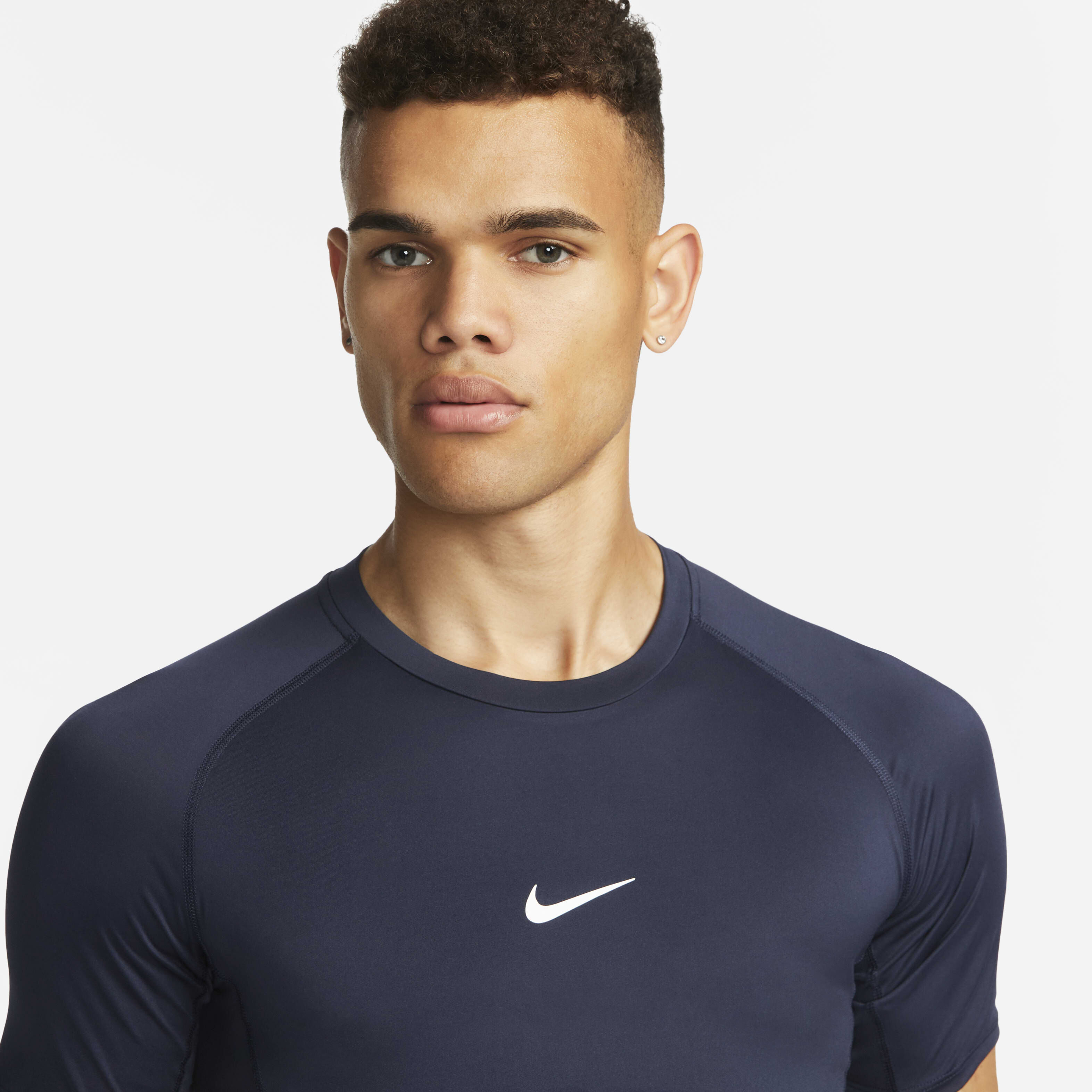 Buy Nike Pro Men s Dri FIT Tight Short Sleeve Fitness Top Nike Saudi Official