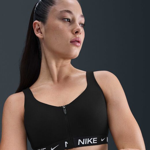 Sports Bras-Nike, Nike Indy High Support, Women's Padded Front-Zip Sports Bra