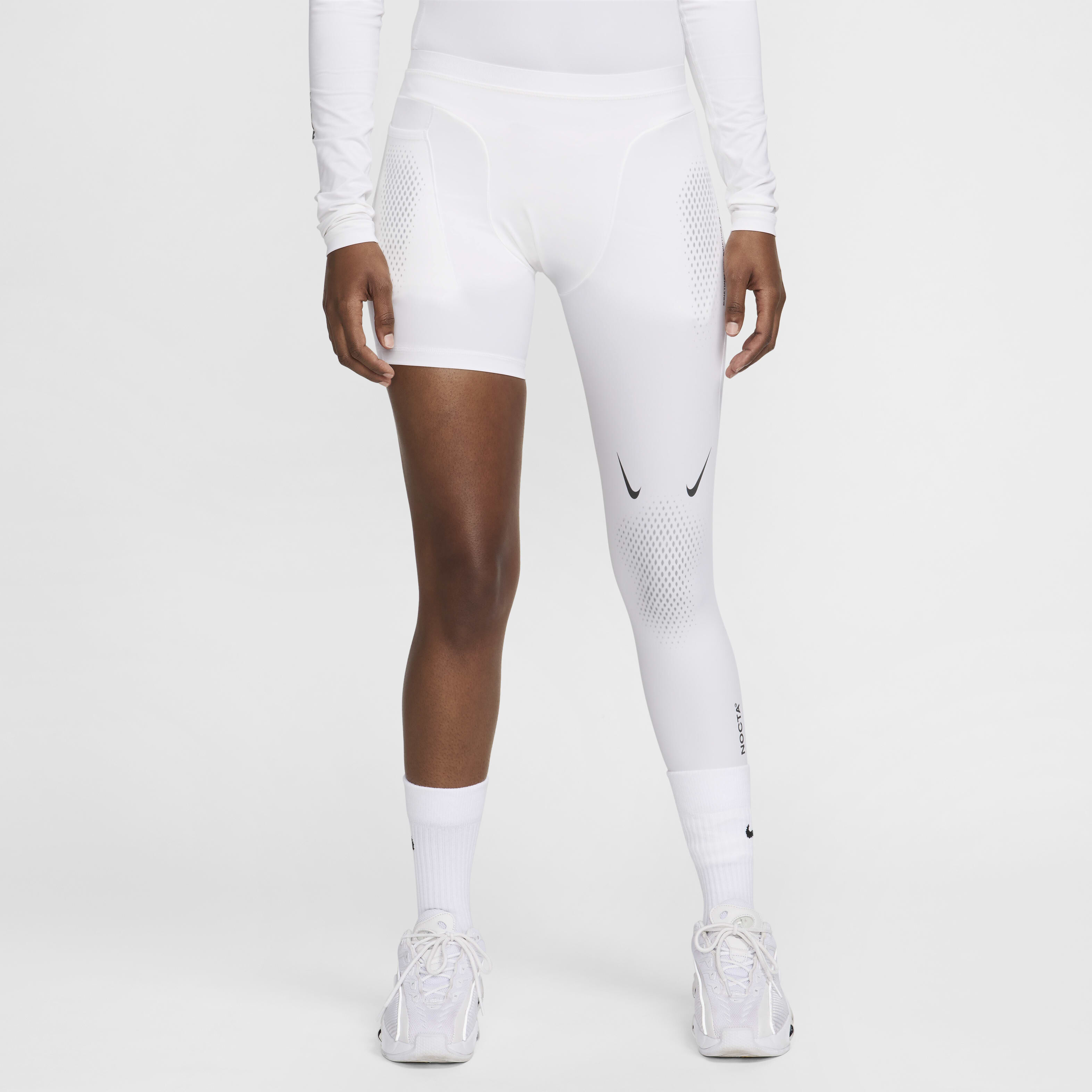 Buy NOCTA Men s Single Leg Basketball Tights Left Nike Saudi Official