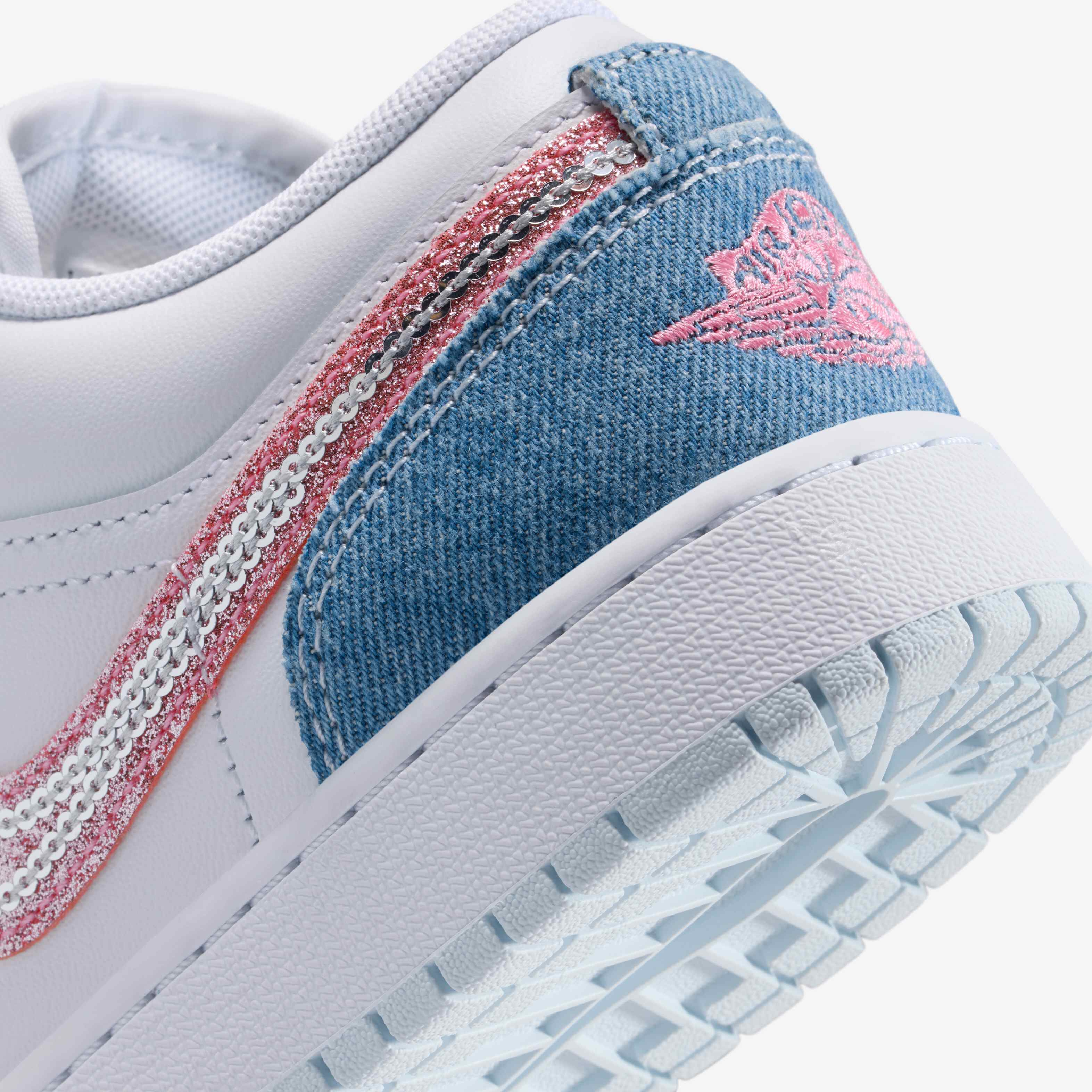 Buy Air Jordan 1 Low SE Older Kids' Shoes - Cobalt Bliss/White