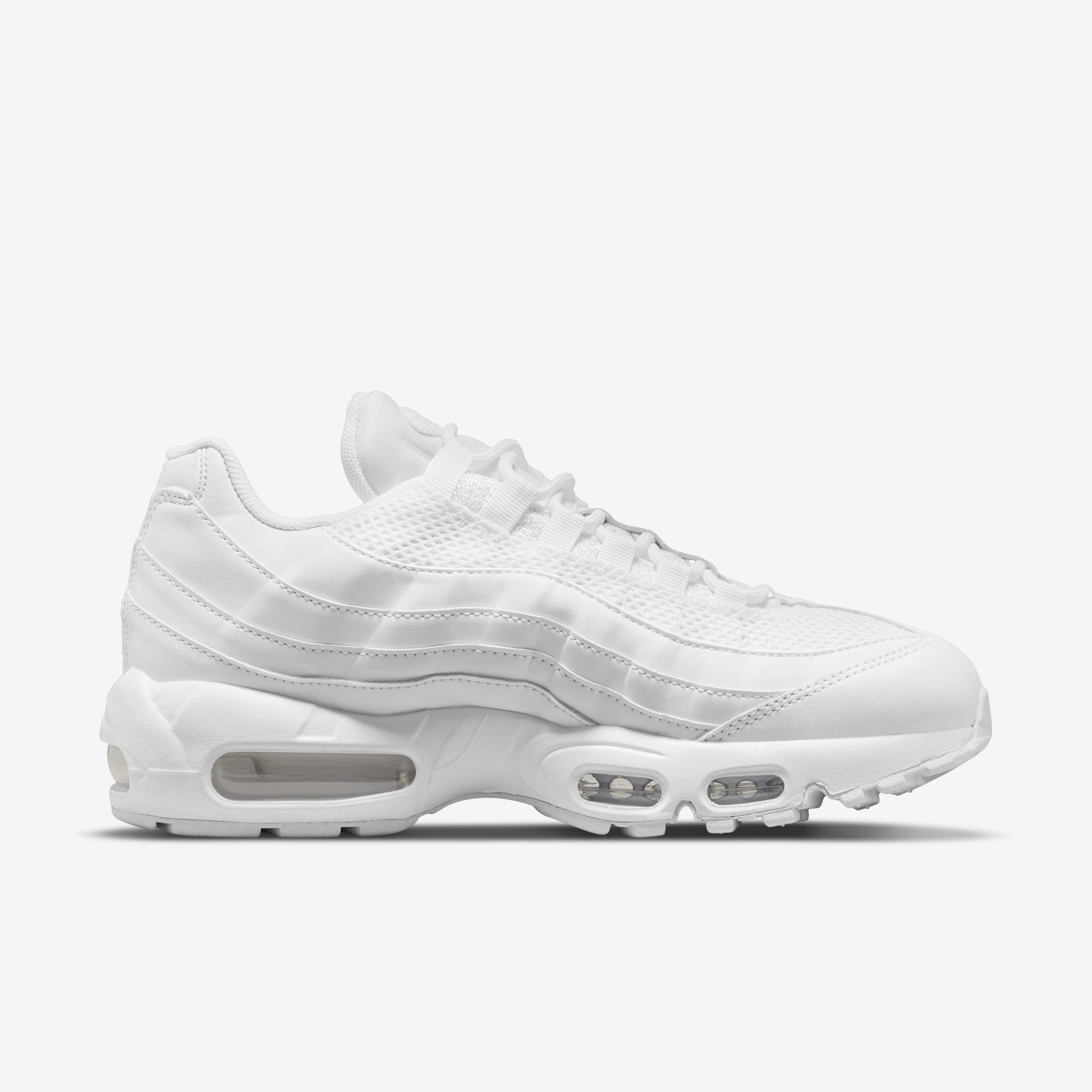 Buy Nike Air Max 95 Women's Shoes - White/Metallic Silver