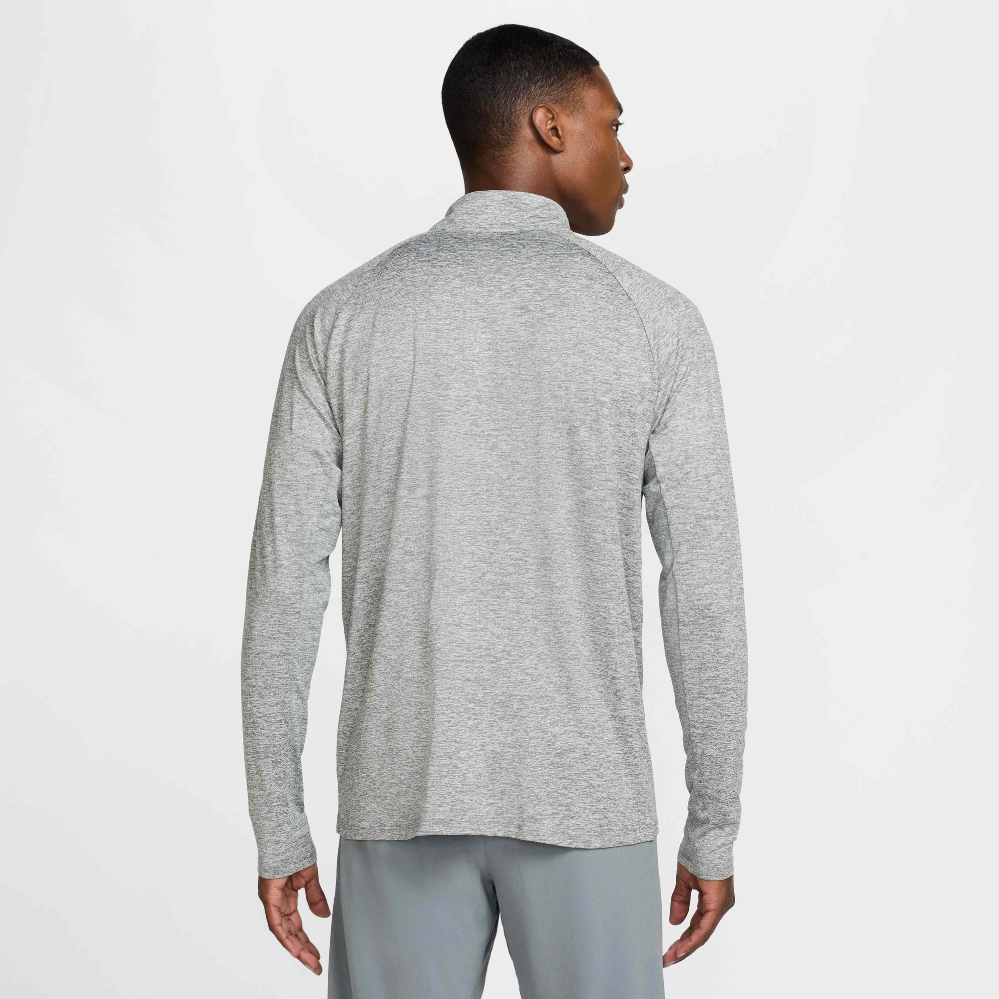 ★★Nike★★ Stride Dry Fit Quarter Zip Running Top M Smoke Buy Nike Stride Men's Dri-FIT 1/4-Zip Running Top - Smoke