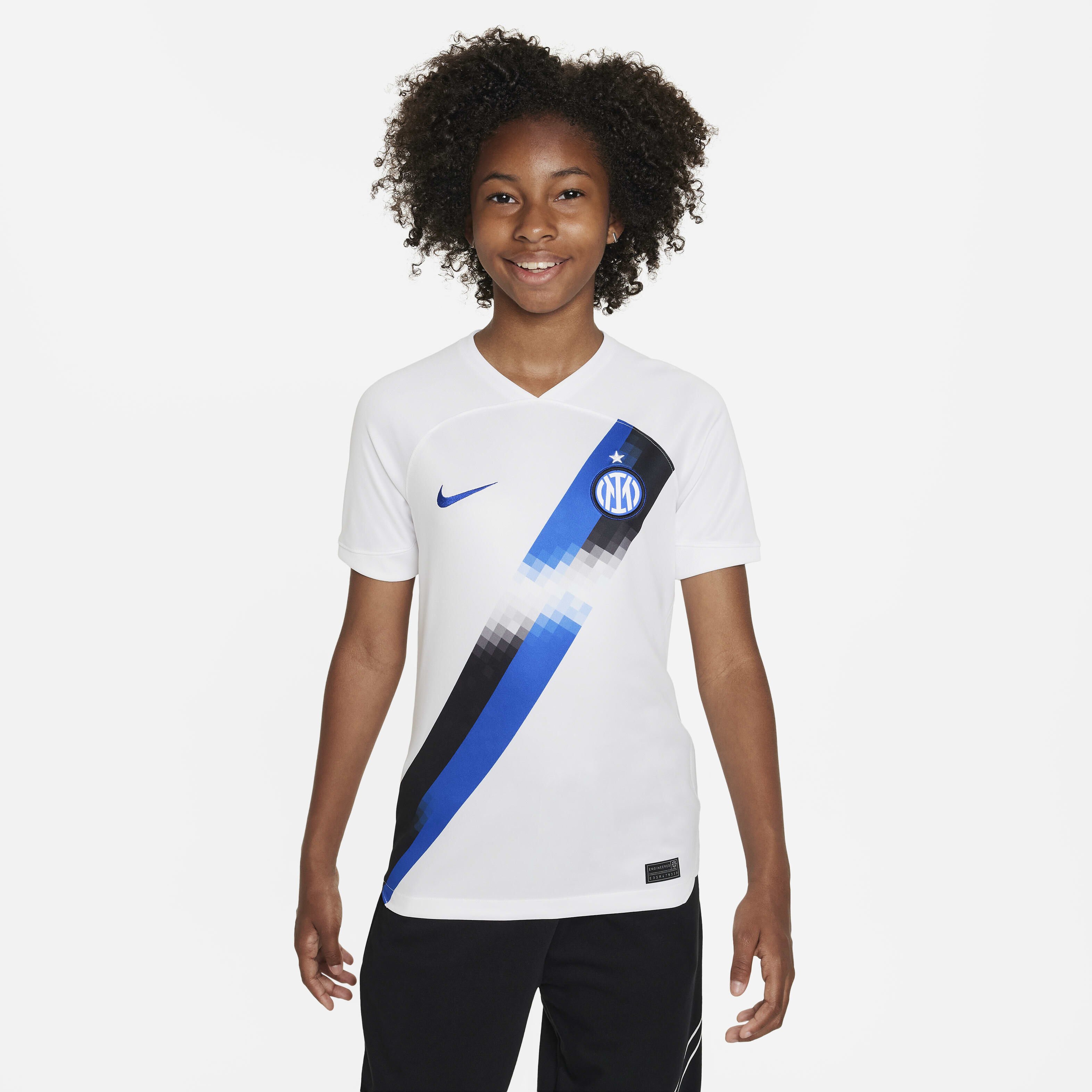 Buy Inter Milan 2023 24 Stadium Away Older Kids Nike Dri FIT Football Shirt Nike Saudi Official