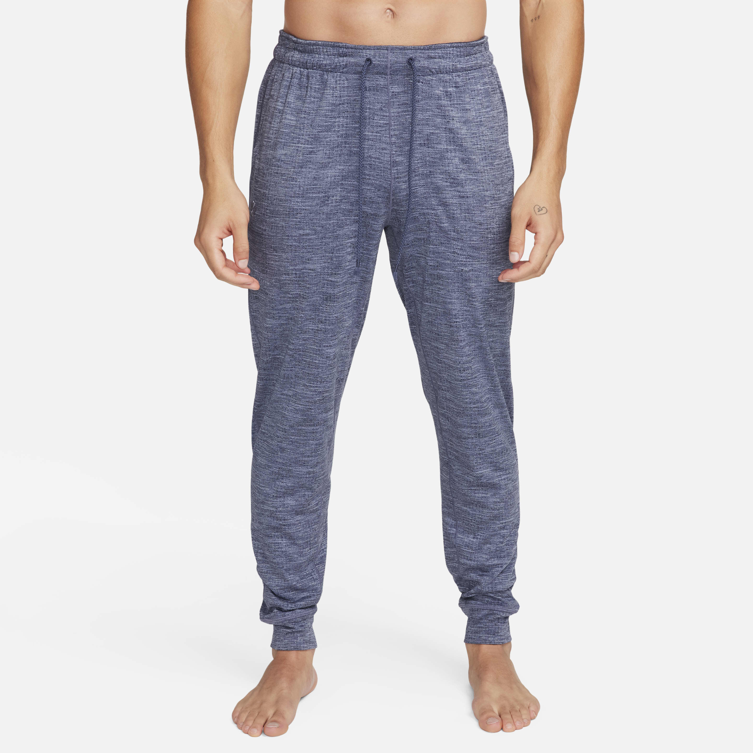 Buy Nike Yoga Men's Dri-FIT Joggers Thunder Blue/Heather/Thunder