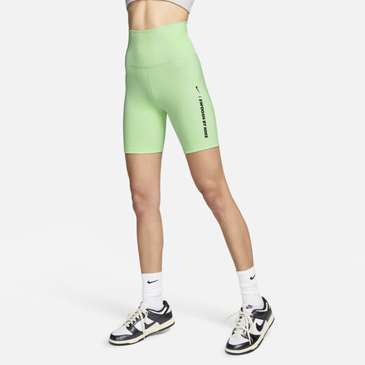 Leggings-Nike, Nike One, Women's High-Waisted 18cm (approx.) Biker Shorts