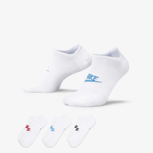 Men's Socks-Nike, Nike Sportswear Everyday Essential, No-Show Socks (3 Pairs)