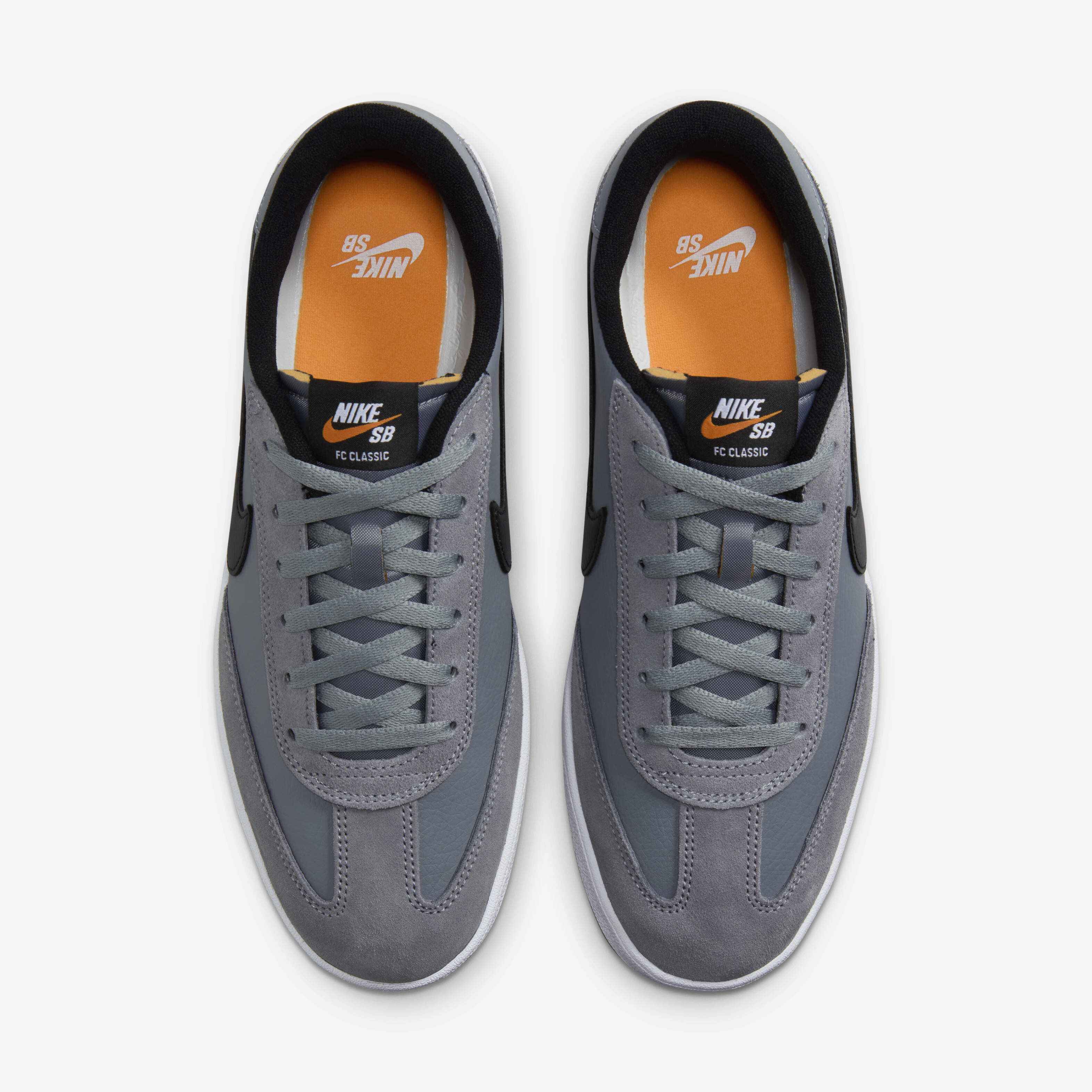 Buy Nike SB FC Classic Skate Shoes Cool Grey White Vivid Orange Black Nike Saudi Official