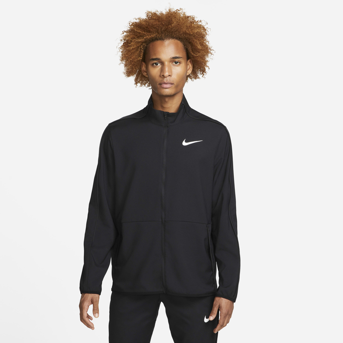 Buy Nike Dri-FIT Men's Woven Training Jacket Black/Black/White