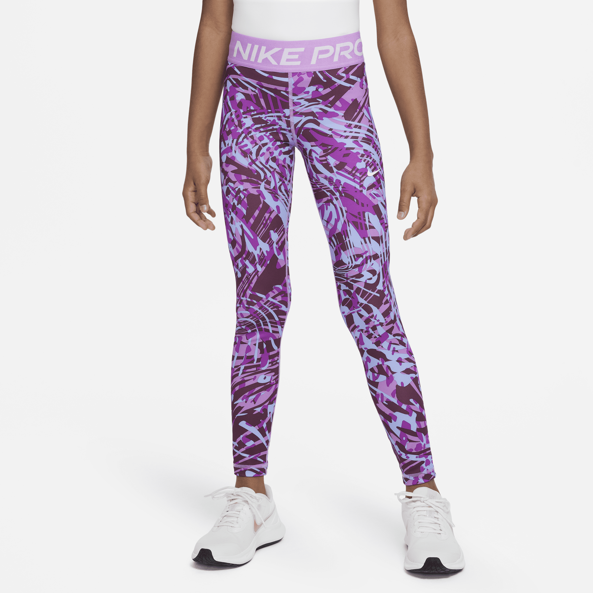 Nike pro leggings hot sale girls